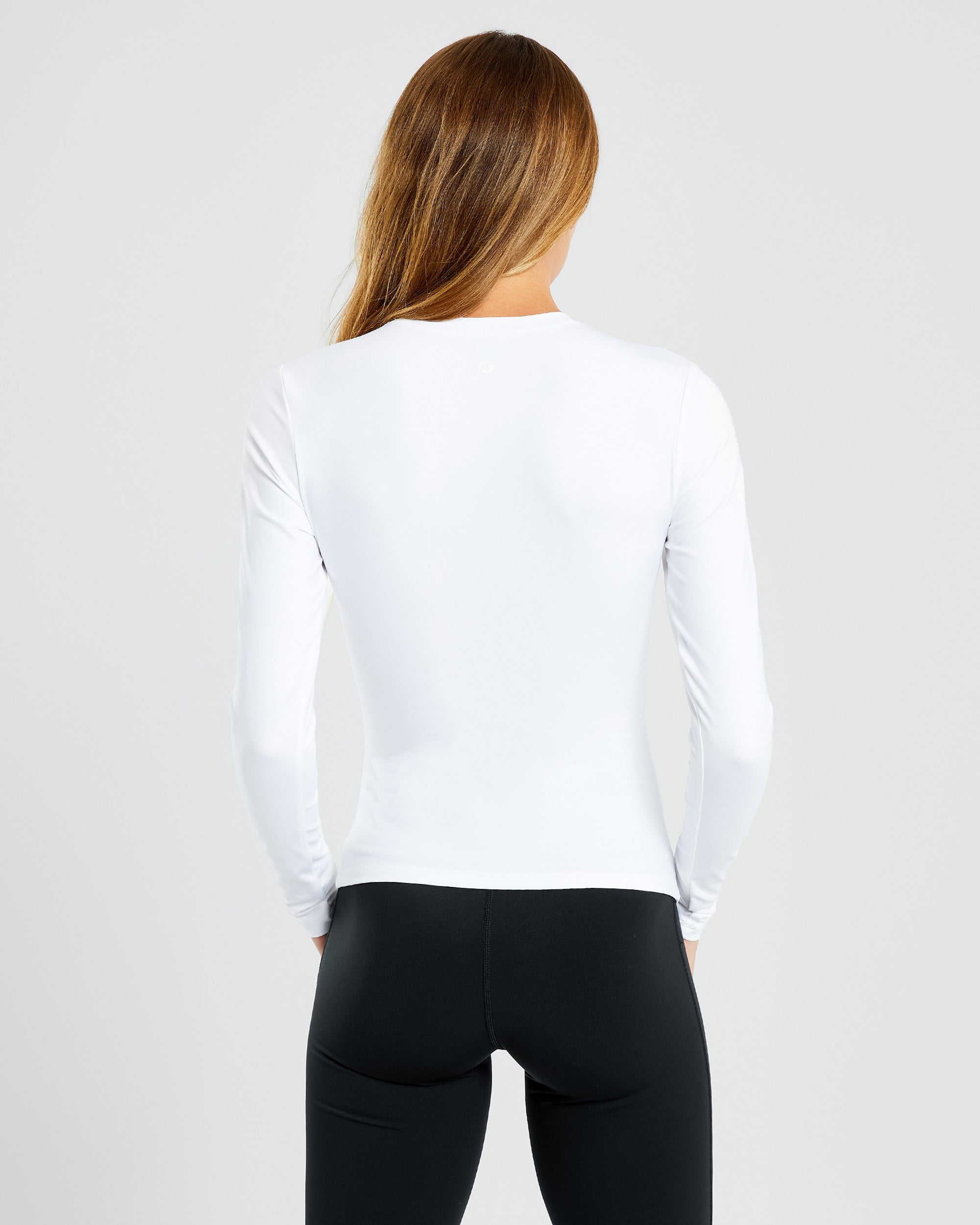 Sculpt Long Sleeve Top - Blanc