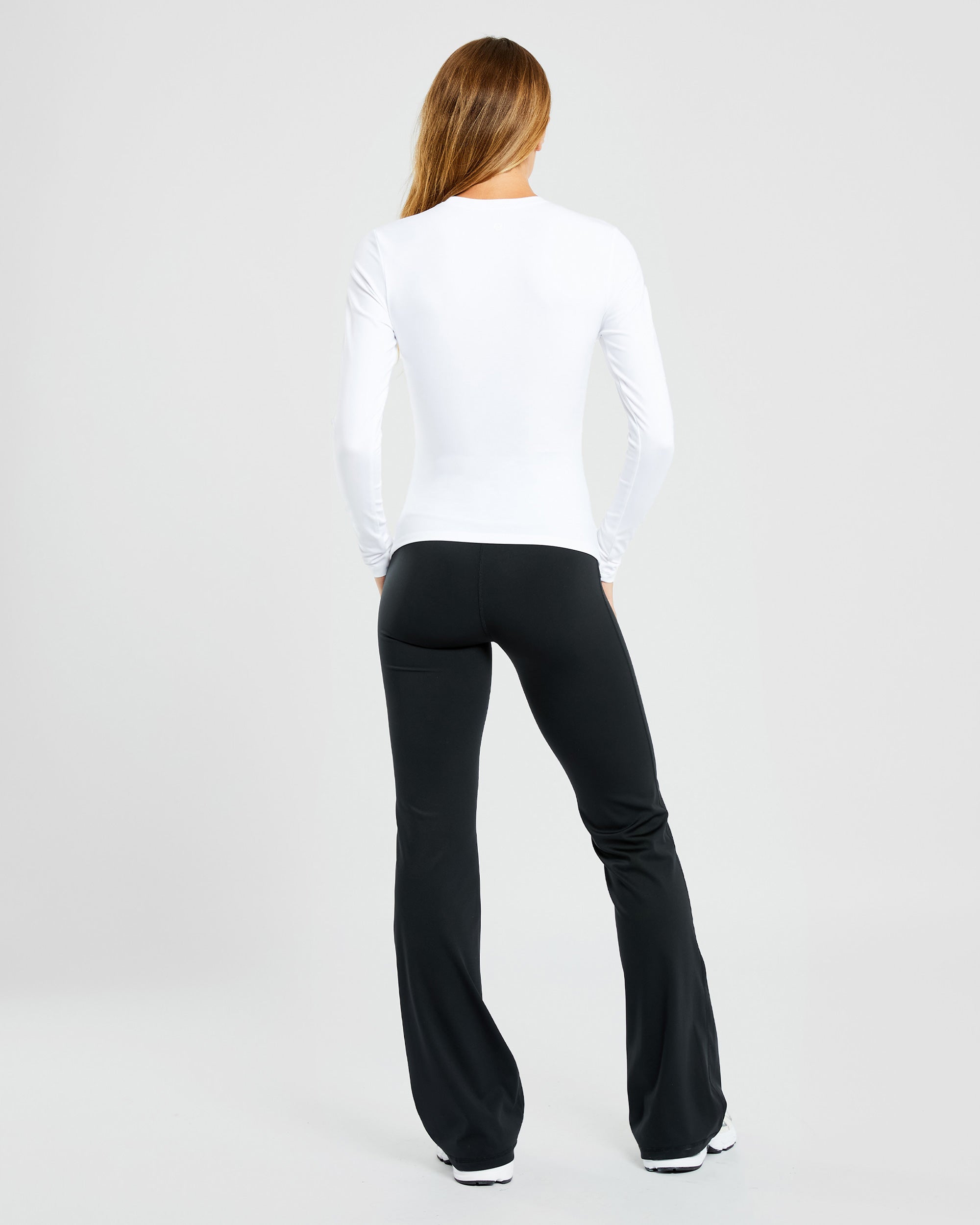 Sculpt Long Sleeve Top - Blanc