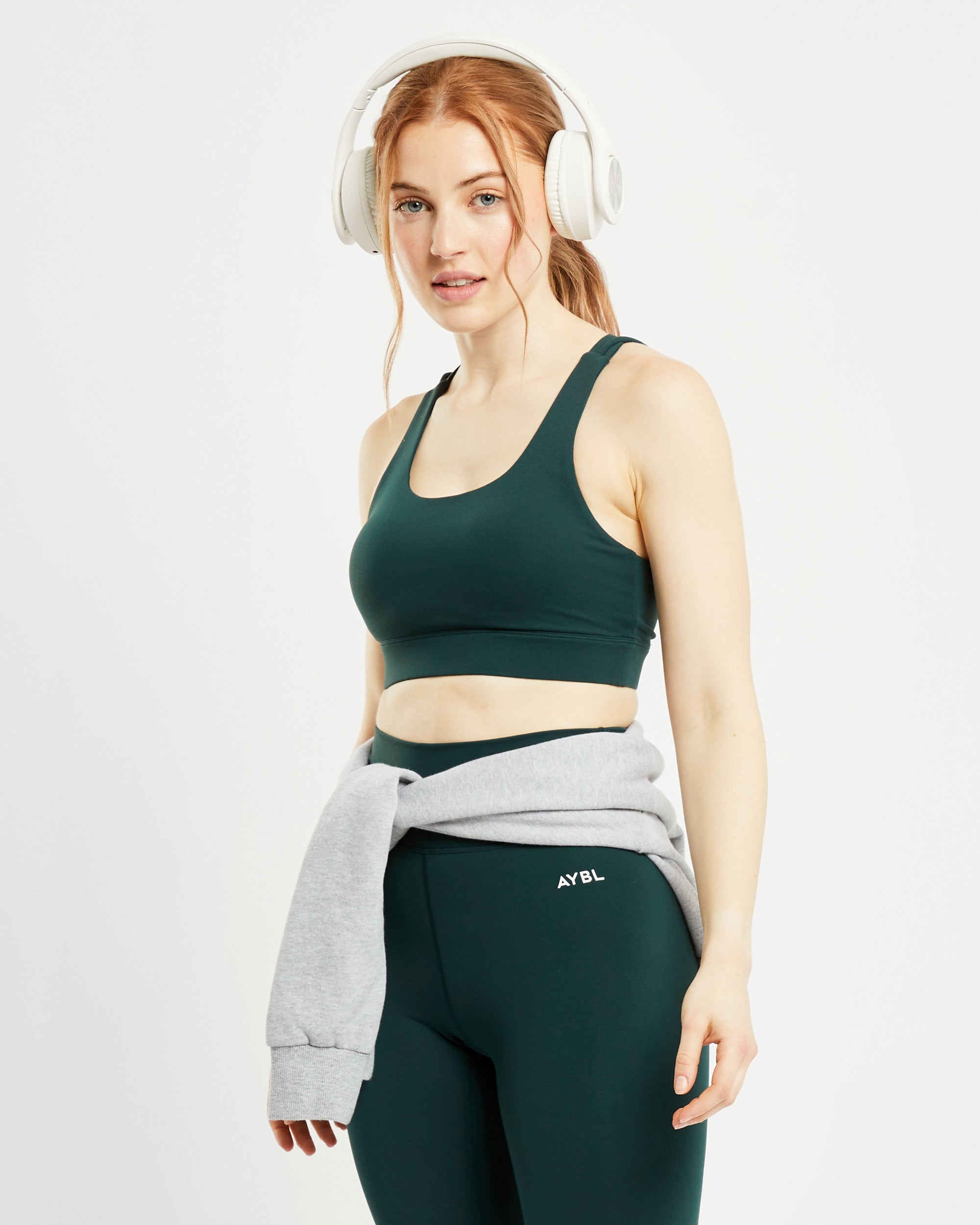 Core Sports Bra - Forest Vert