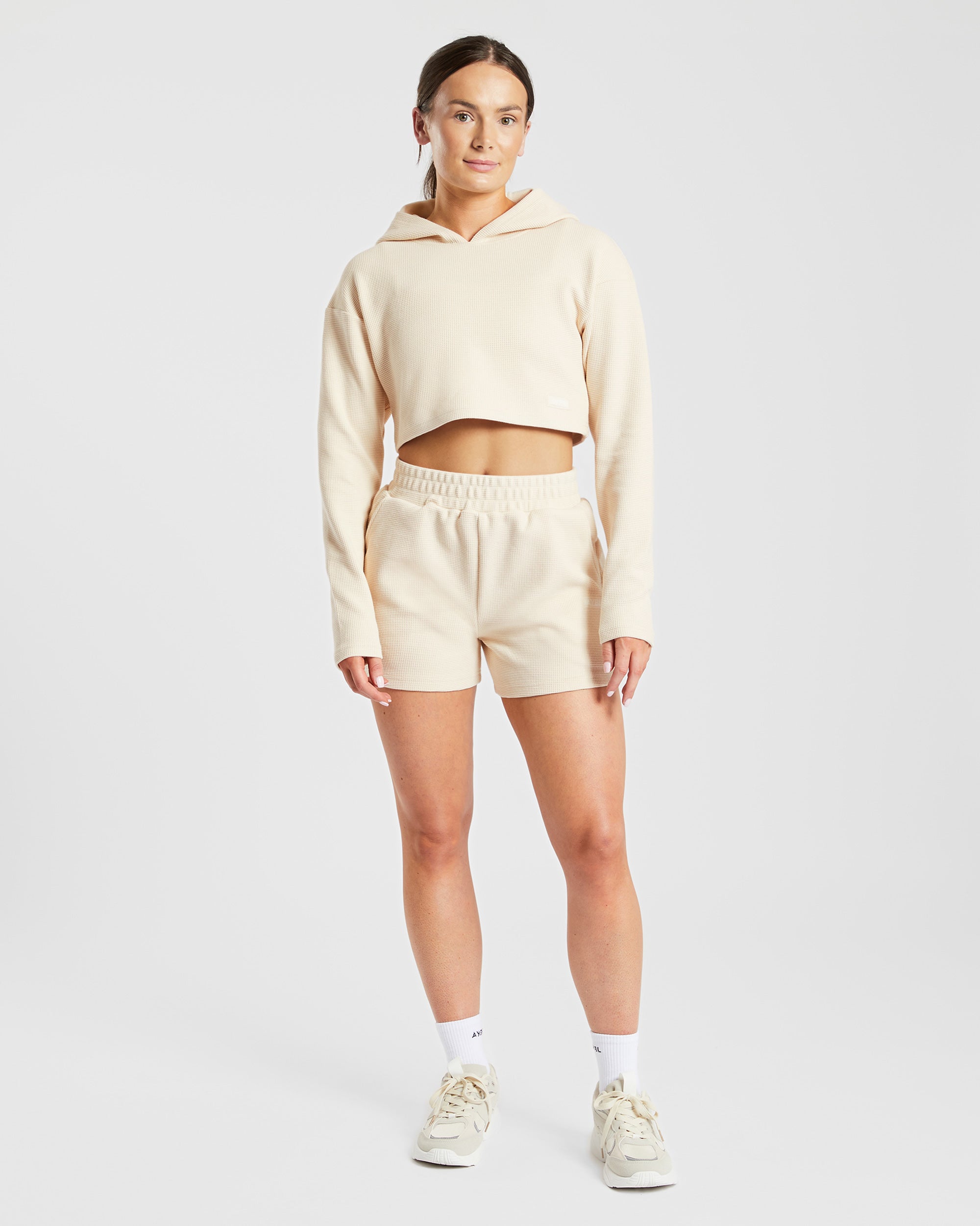 Waffle Shorts - Beige