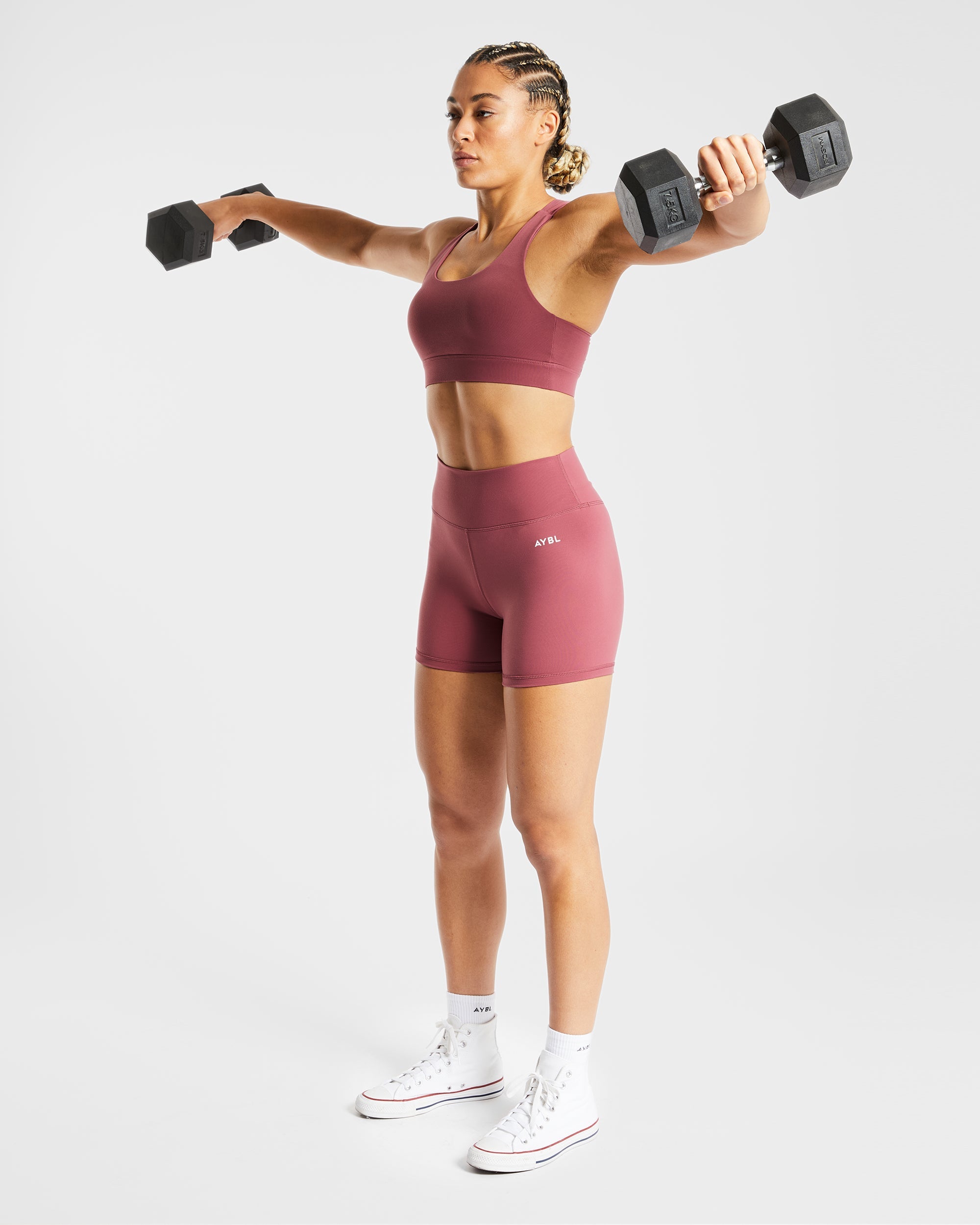 Core Sports Bra - Brick Rouge