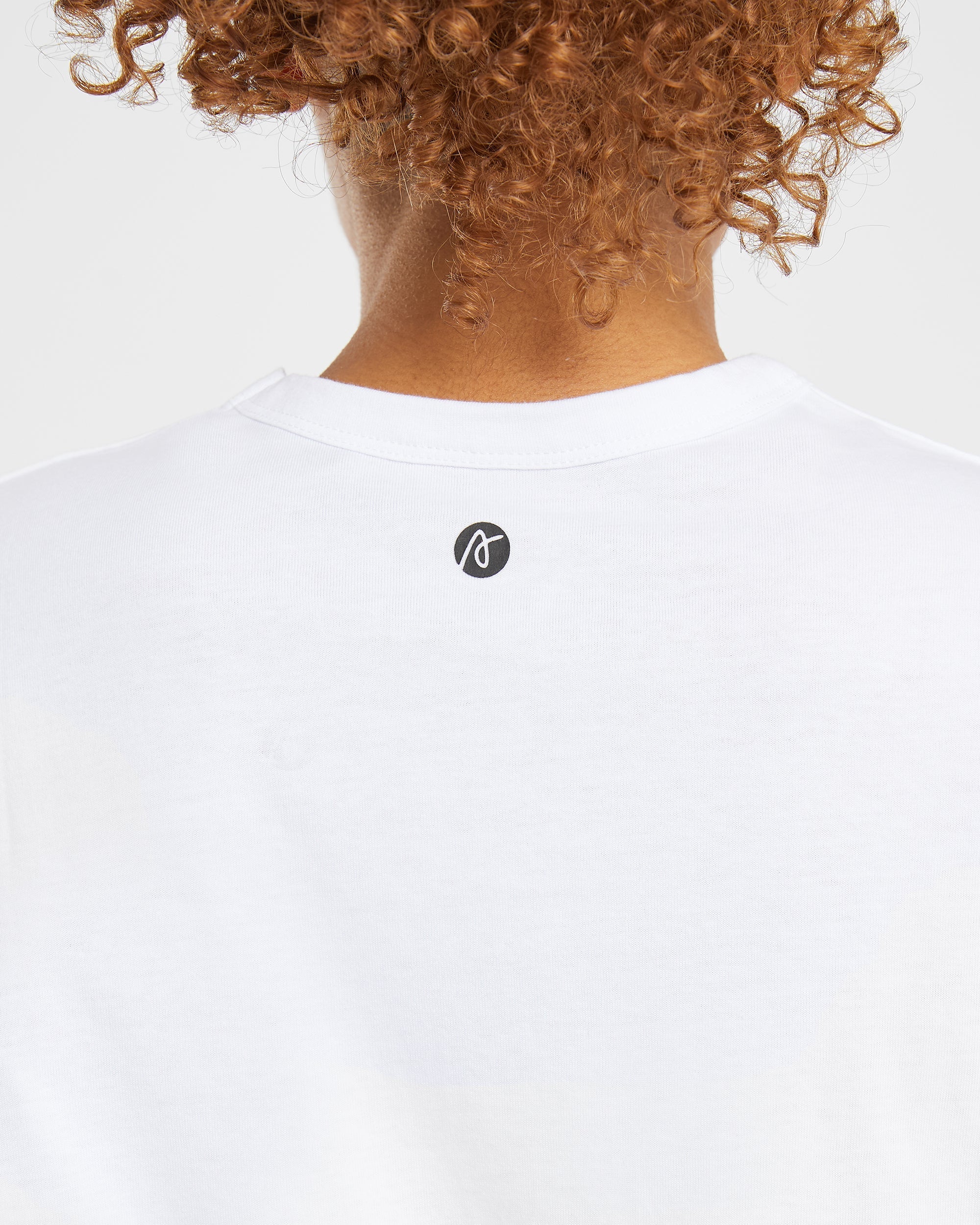 Essentials Oversized T Shirt - Blanc