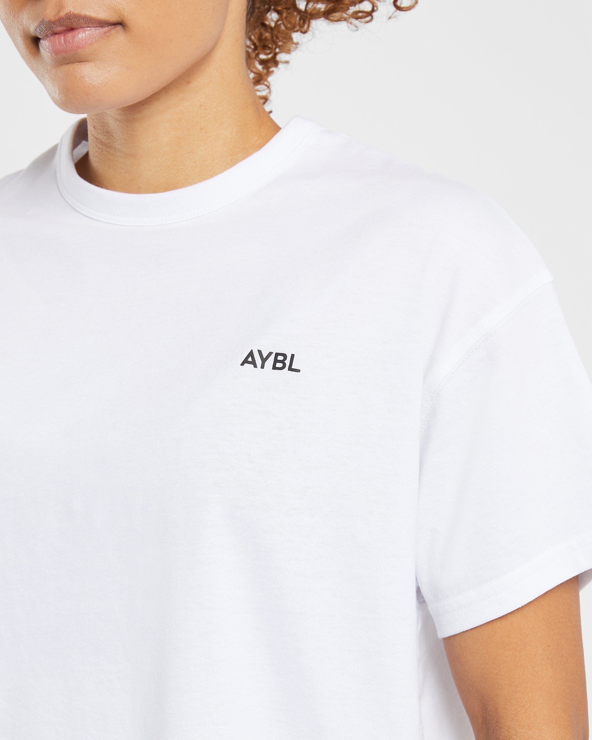 Essentials Oversized T Shirt - Blanc