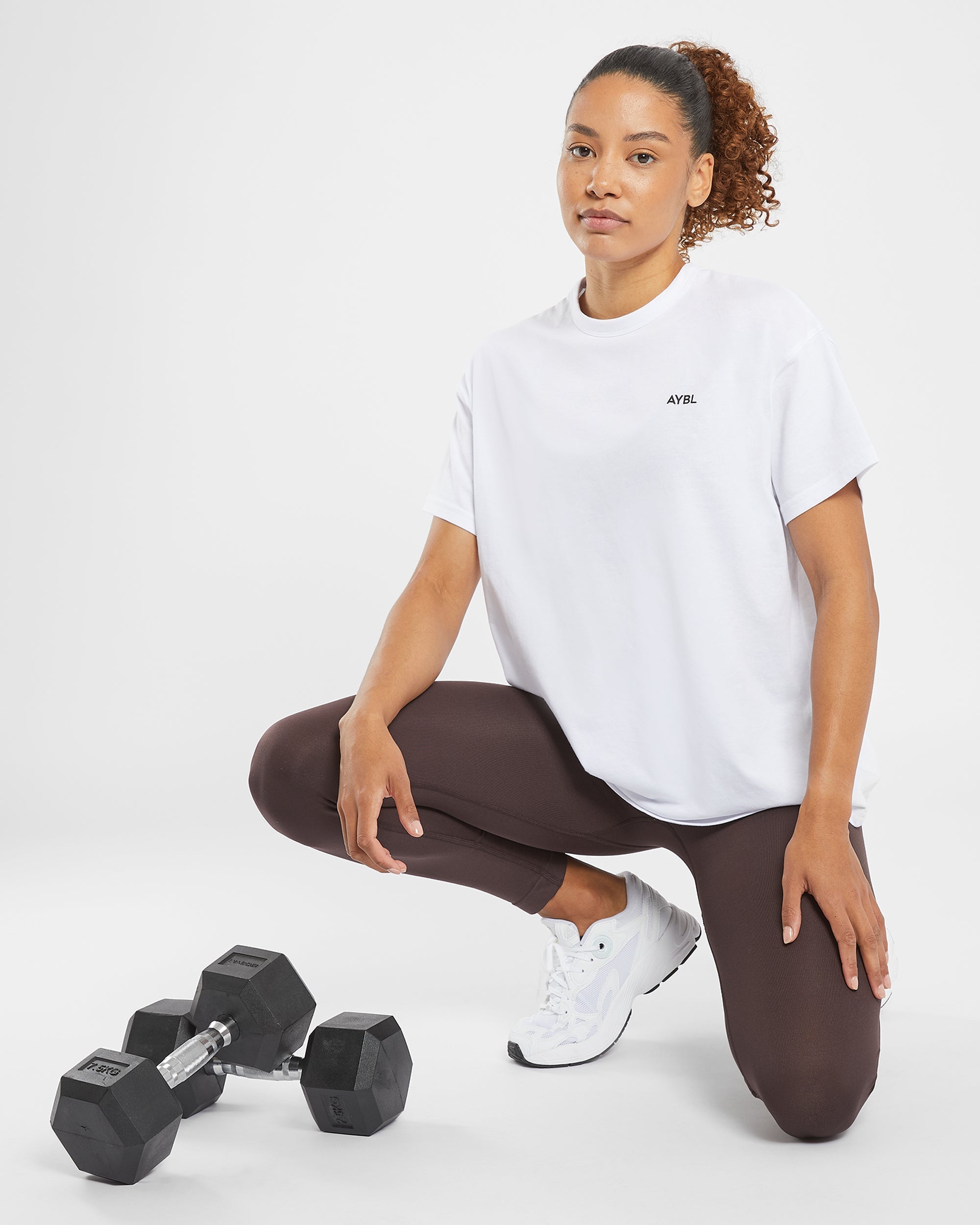 Essentials Oversized T Shirt - Blanc