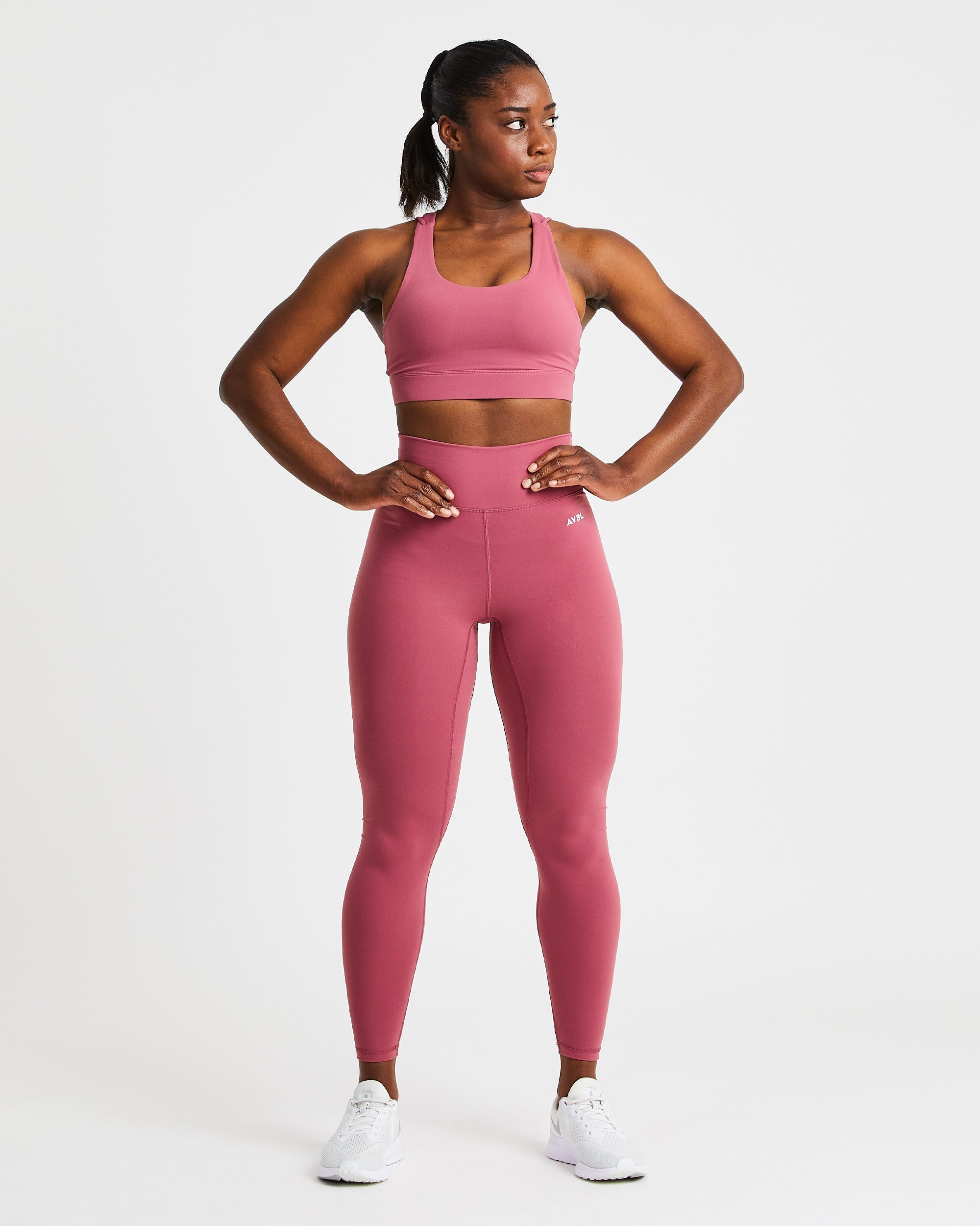 Core Leggings - Brick Rouge