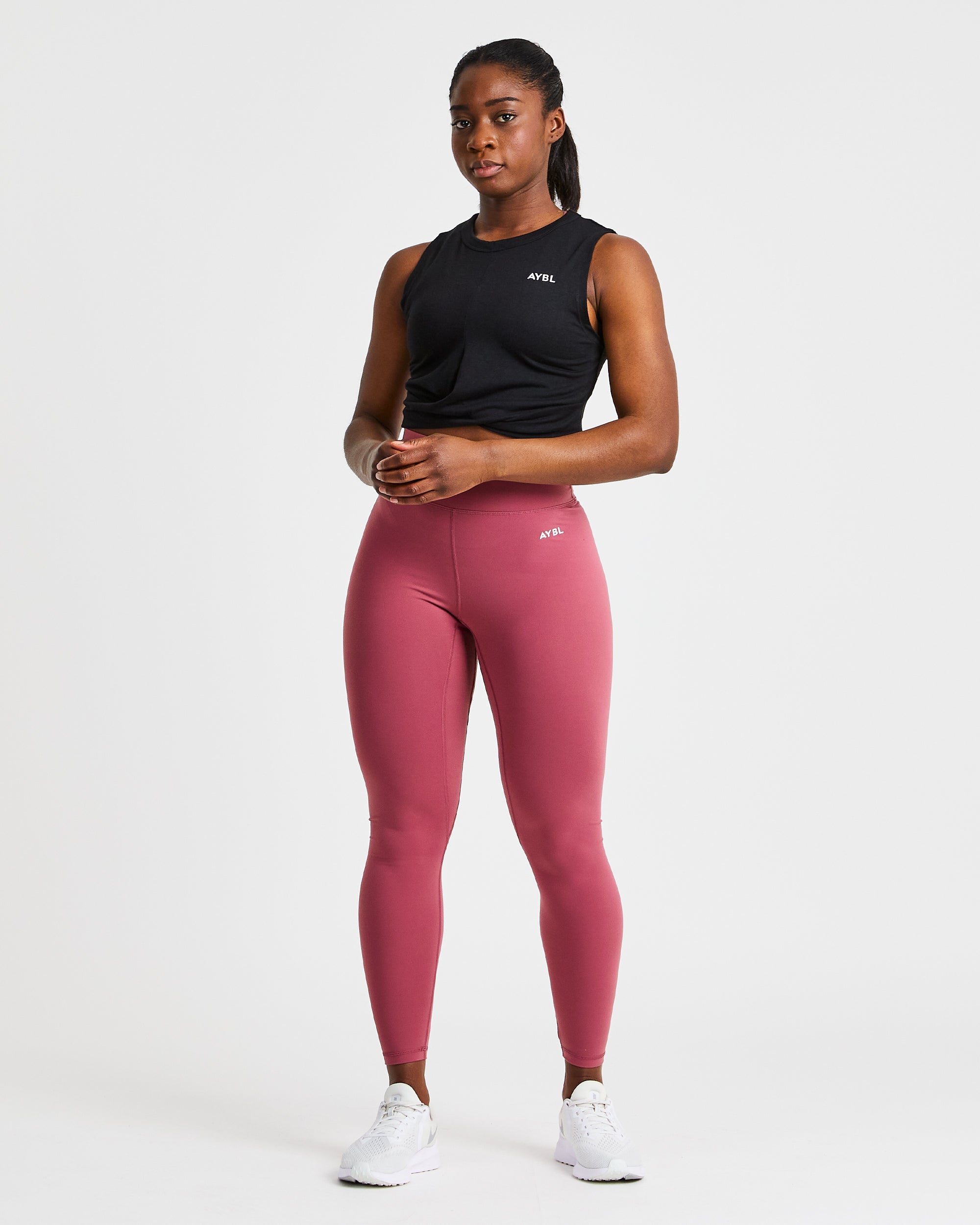 Core Leggings - Brick Rouge