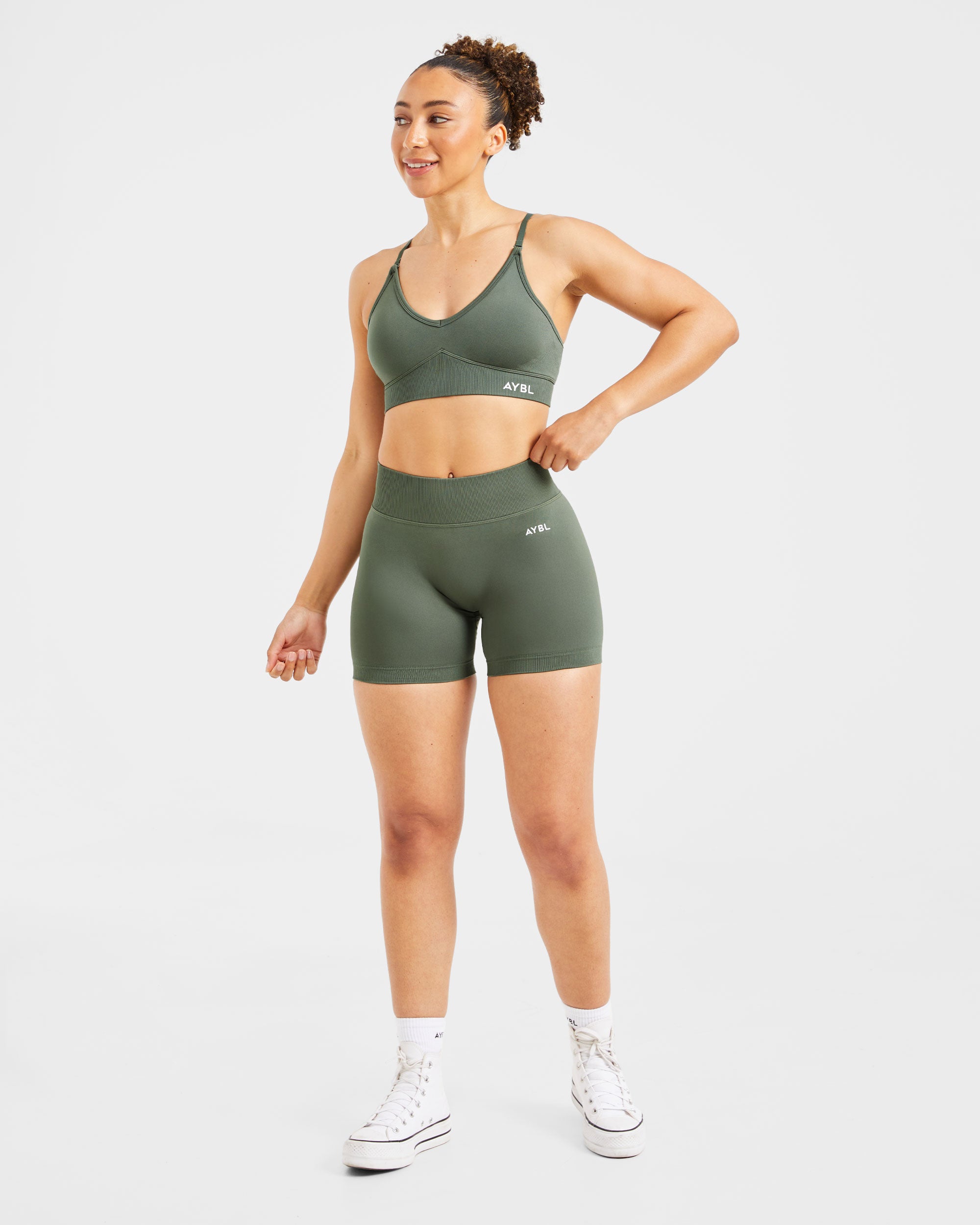 Adapt Seamless Shorts - Green