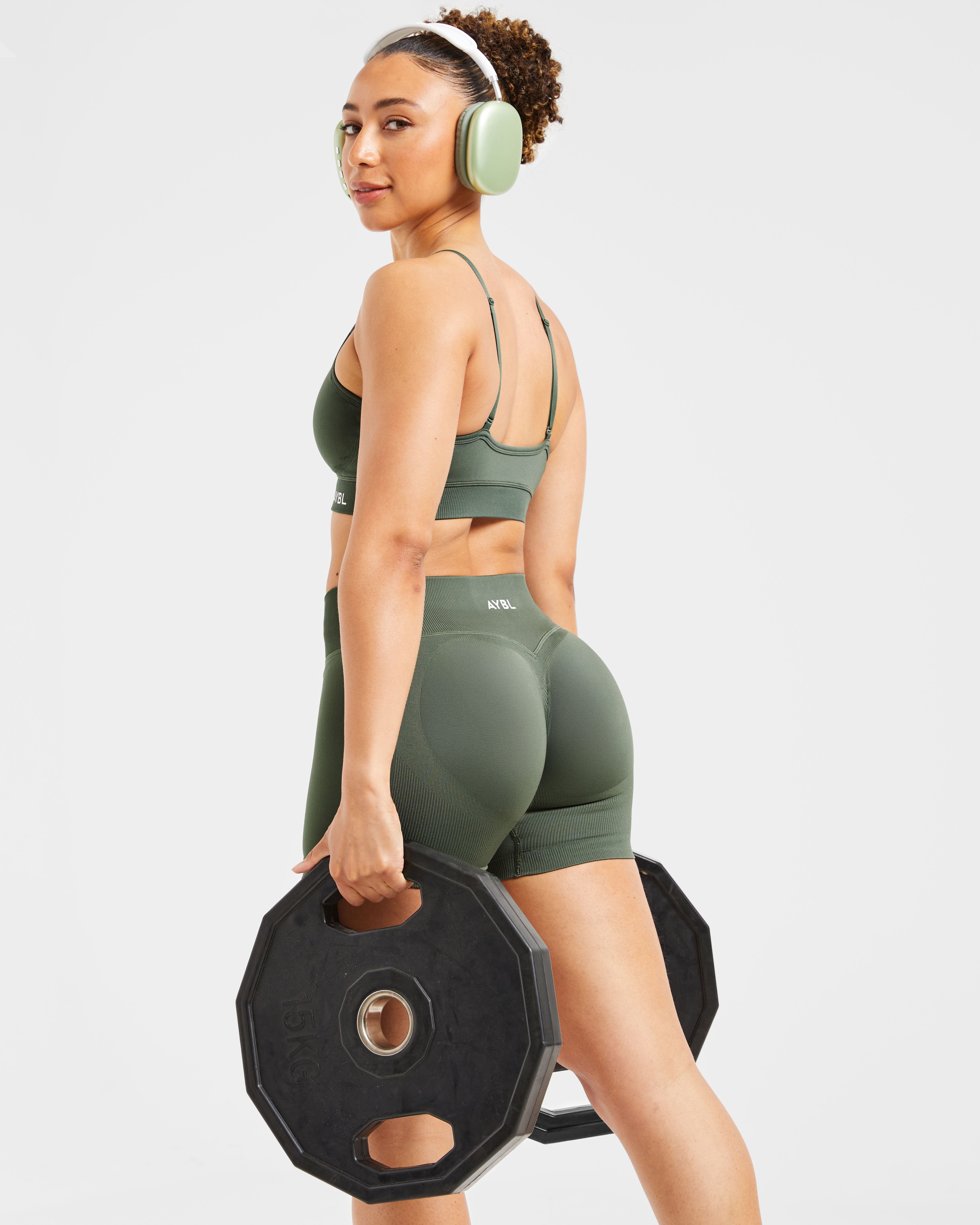Adapt Seamless Shorts - Green