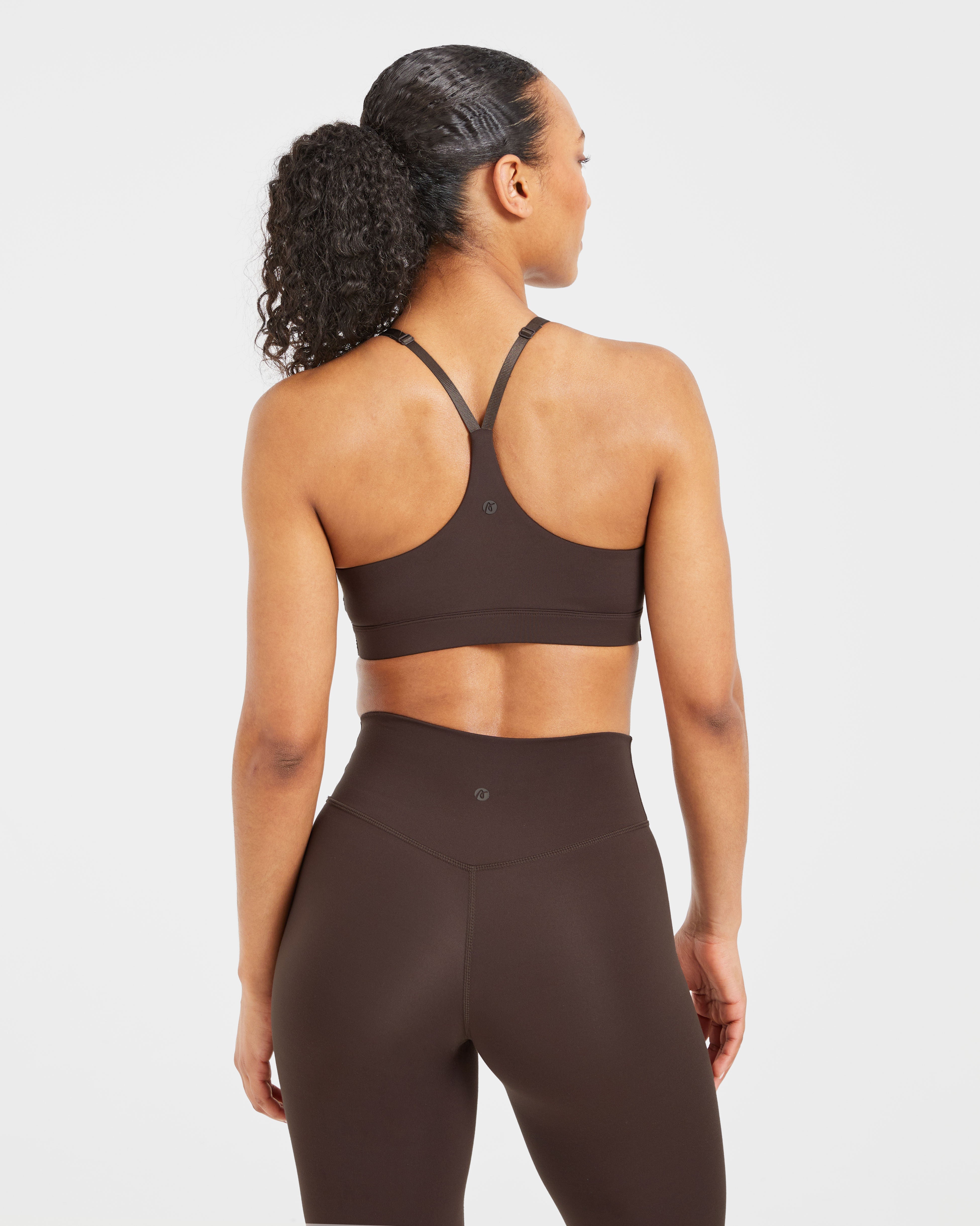Staple Sports Bra - Coffee Brun