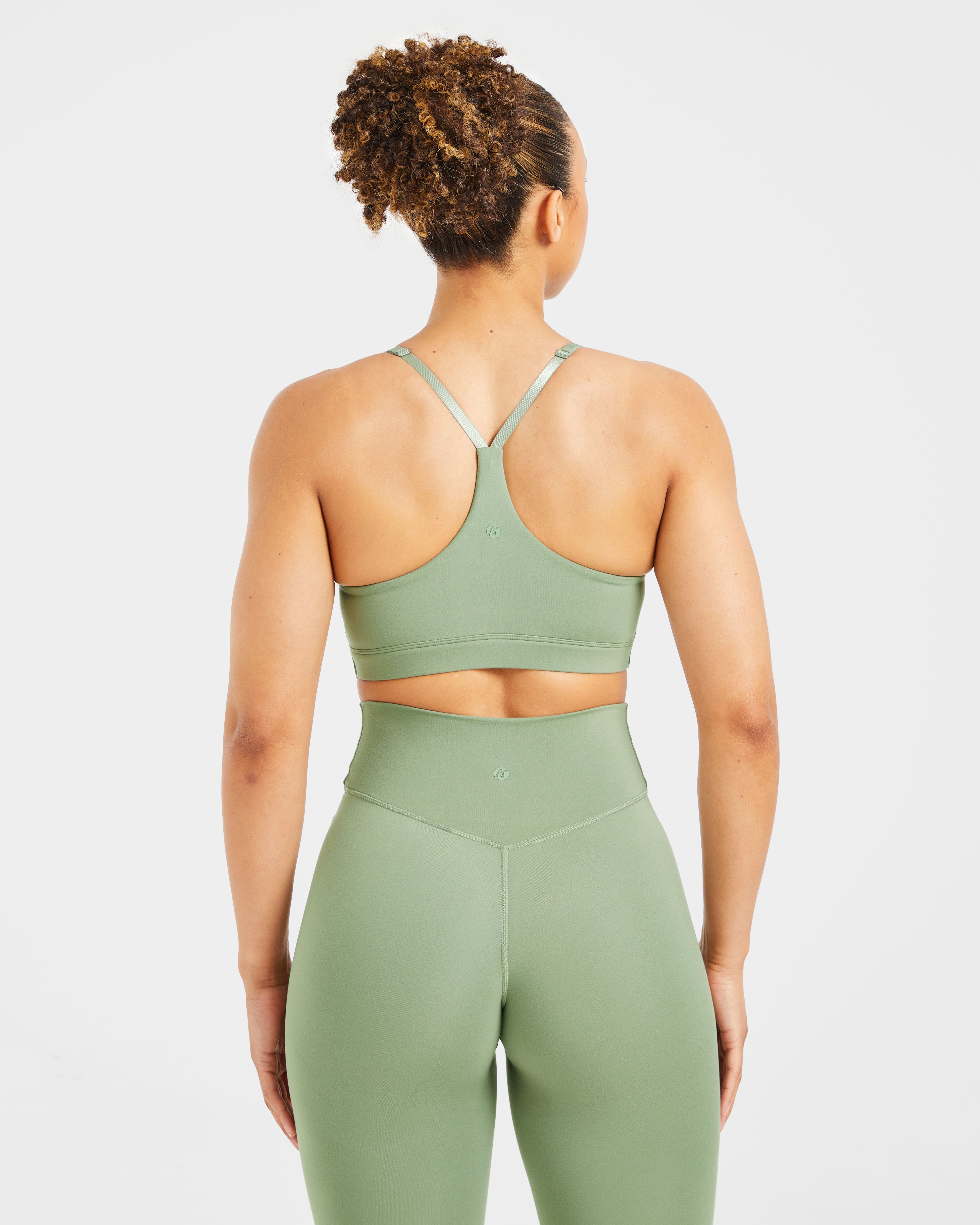 Staple Sports Bra - Olive Vert