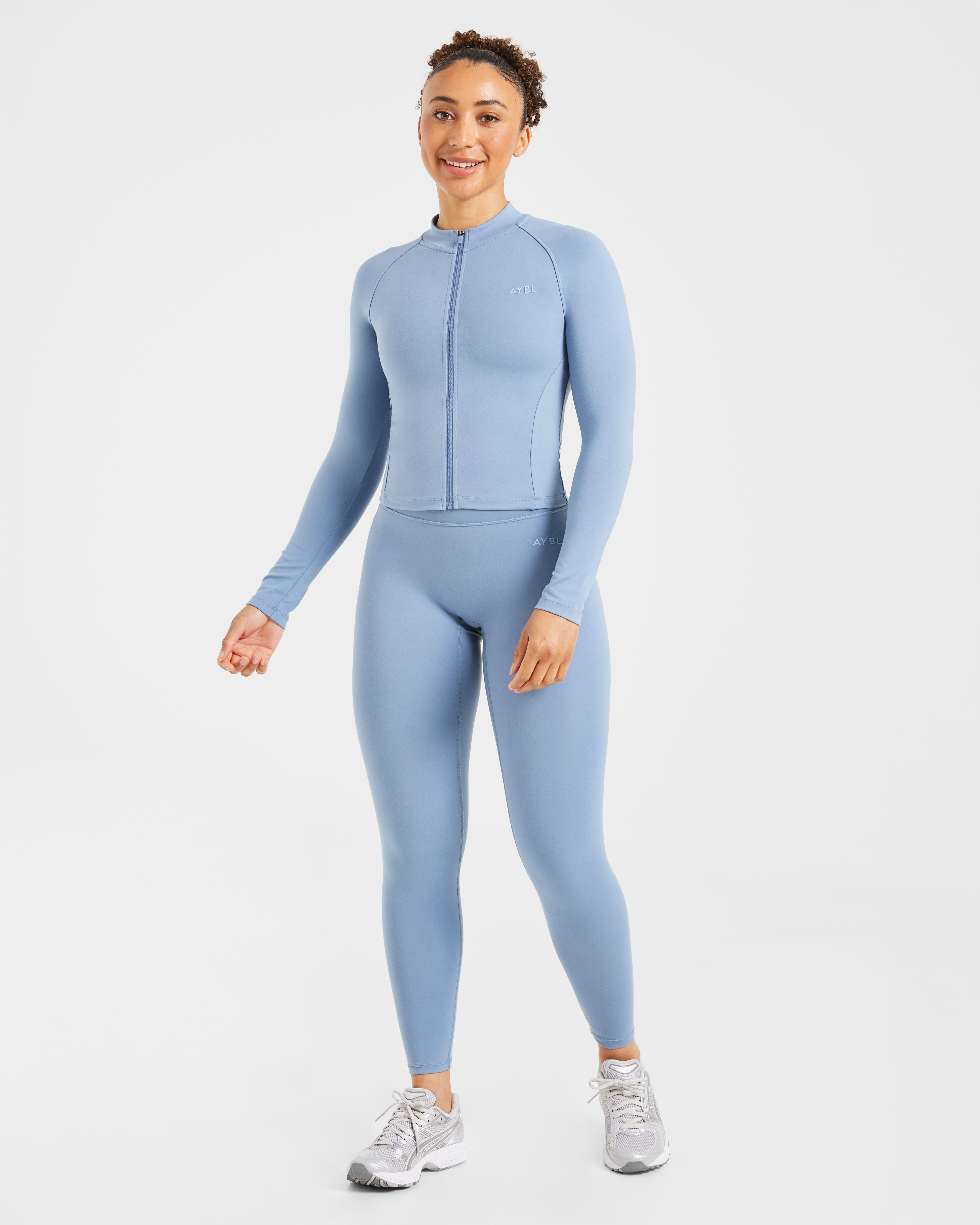 Staple Zip Jacket - Slate Bleu