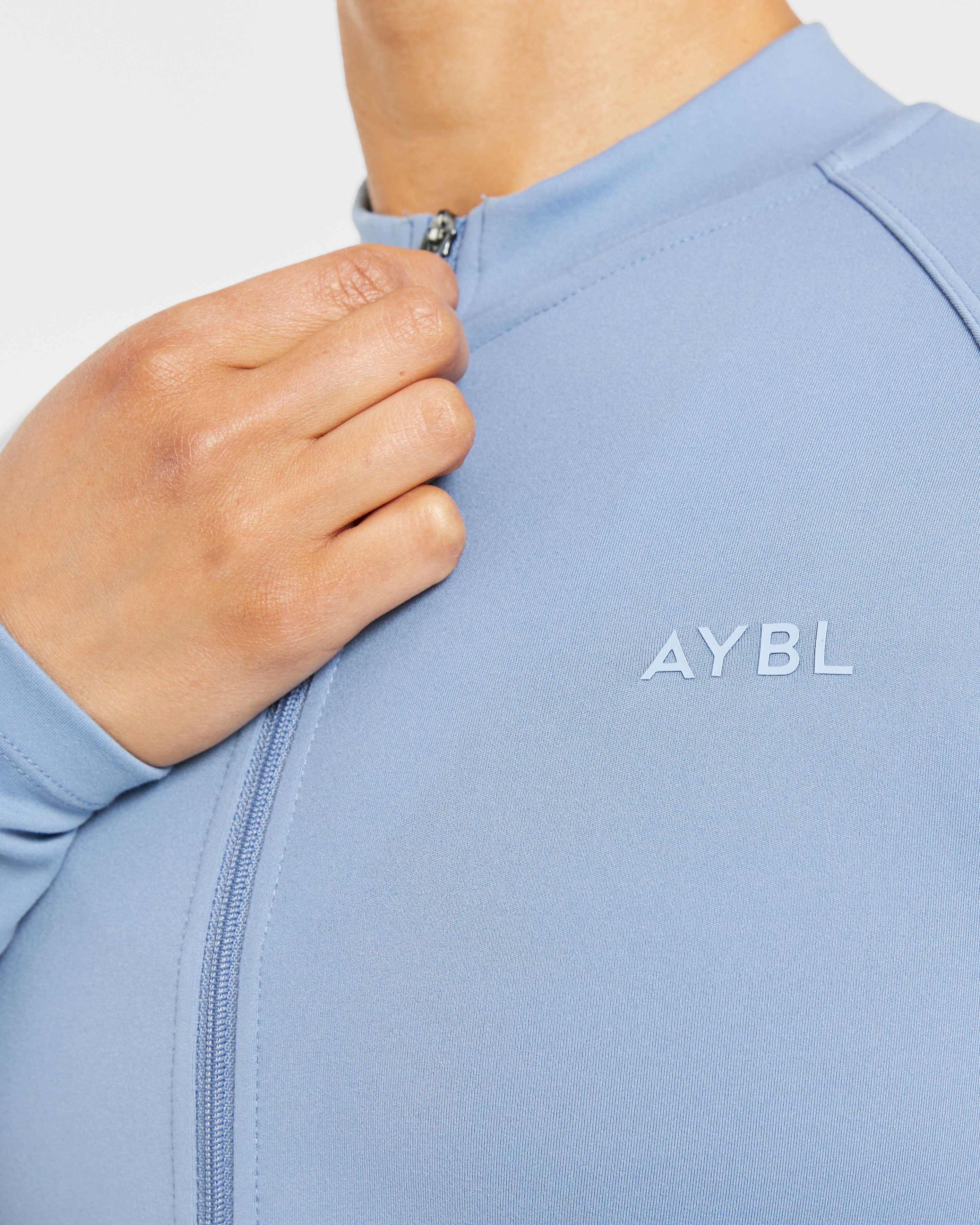 Staple Zip Jacket - Slate Bleu