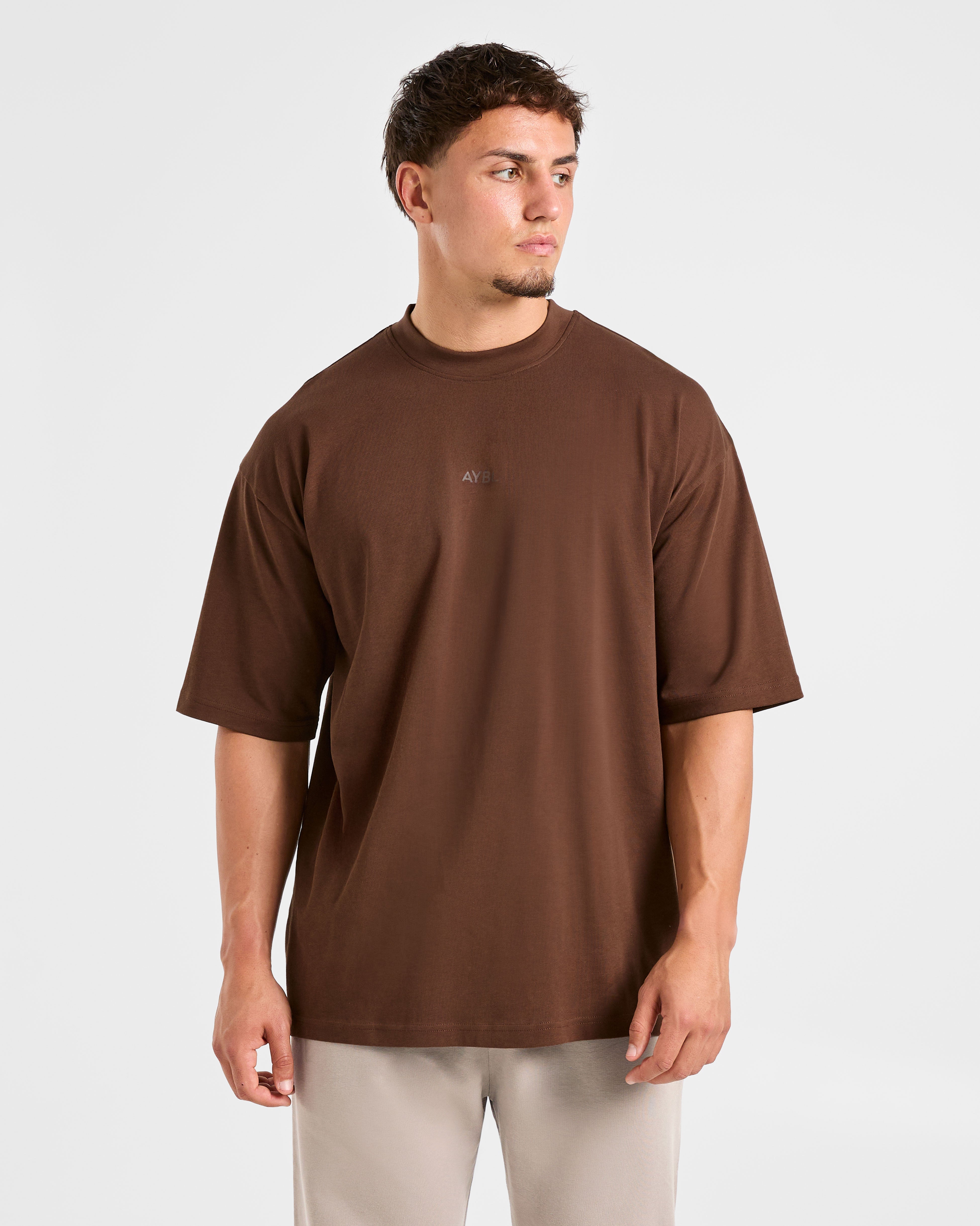 Craft Oversized T Shirt - Marron