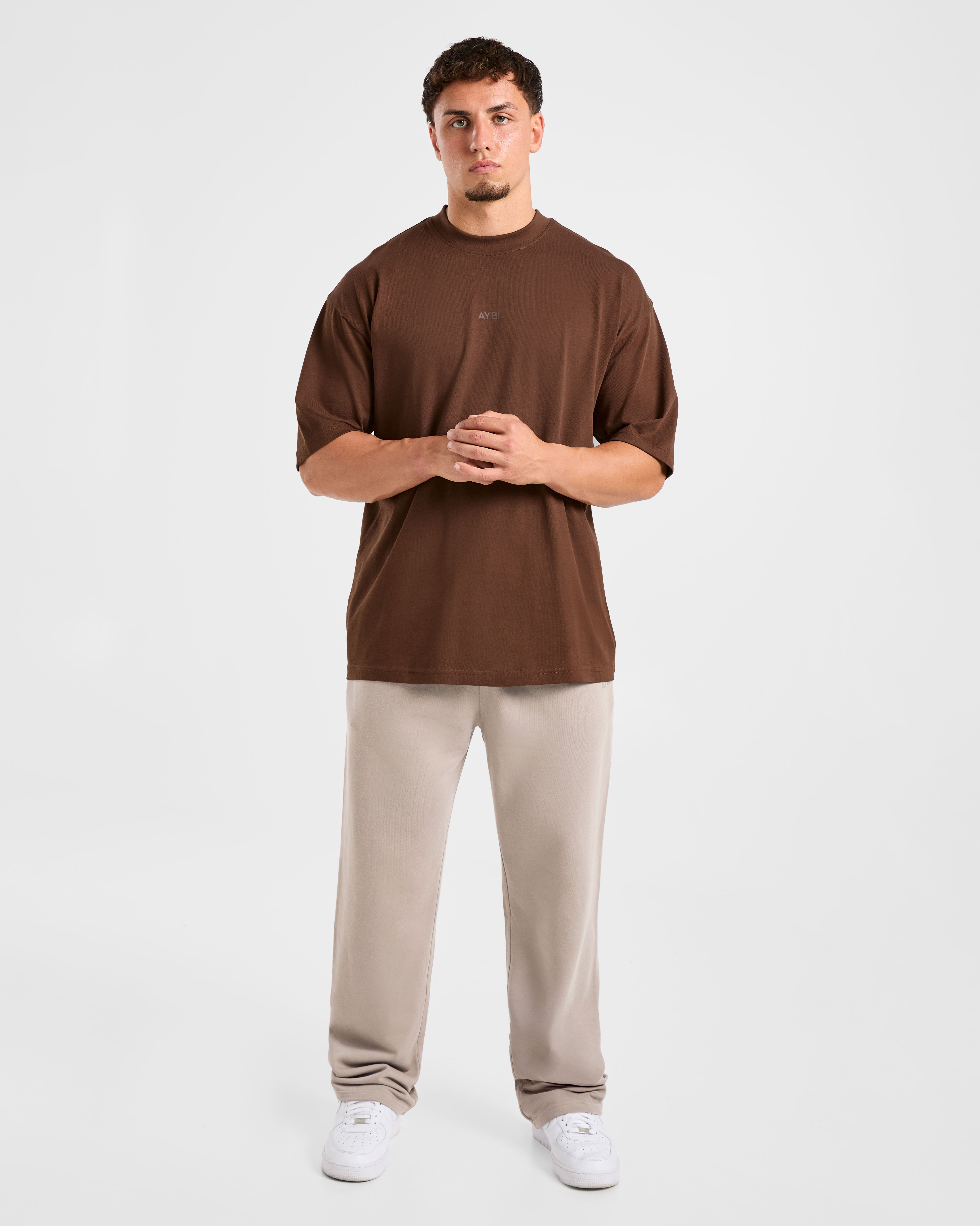 Craft Oversized T Shirt - Marron