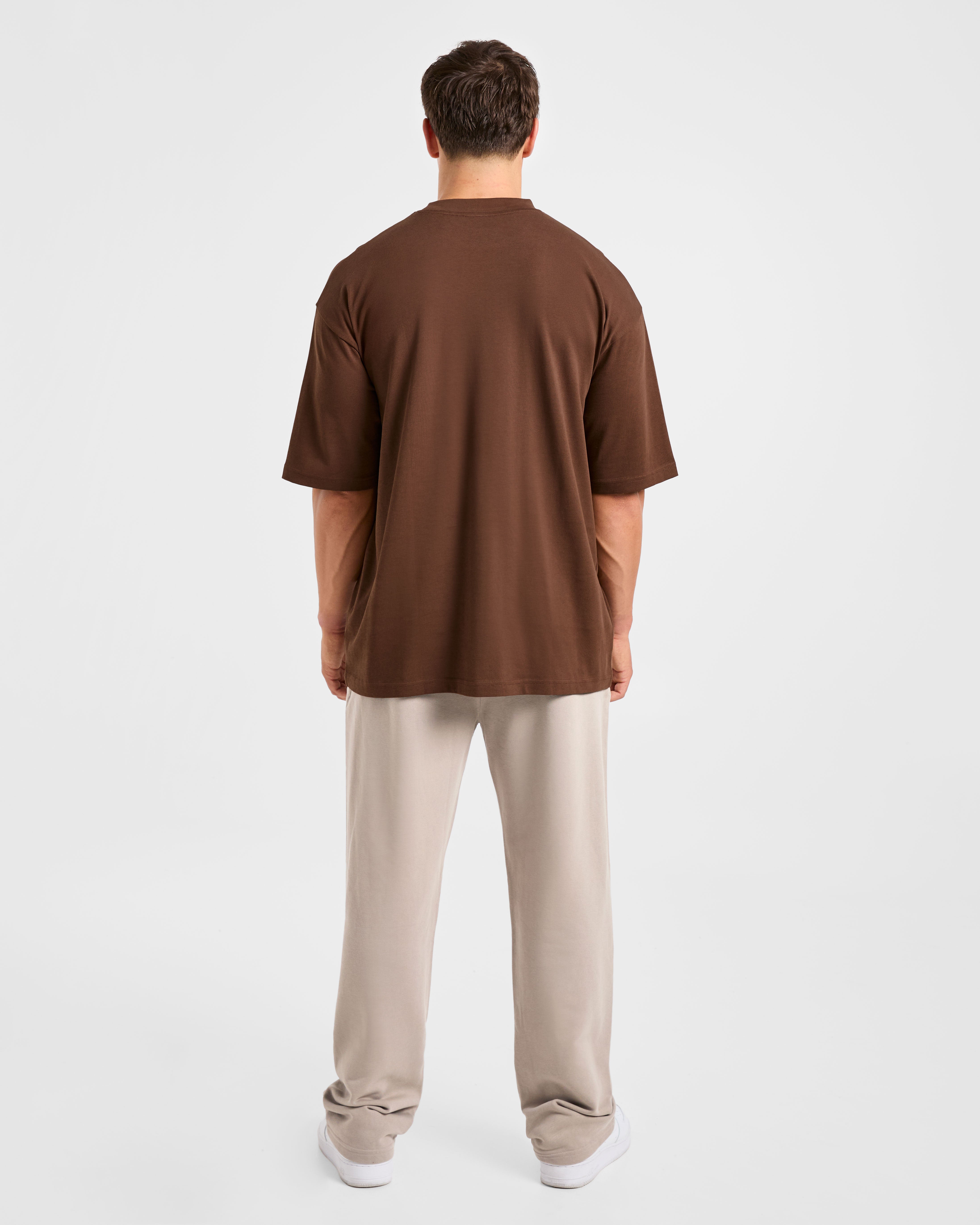 Craft Oversized T Shirt - Marron