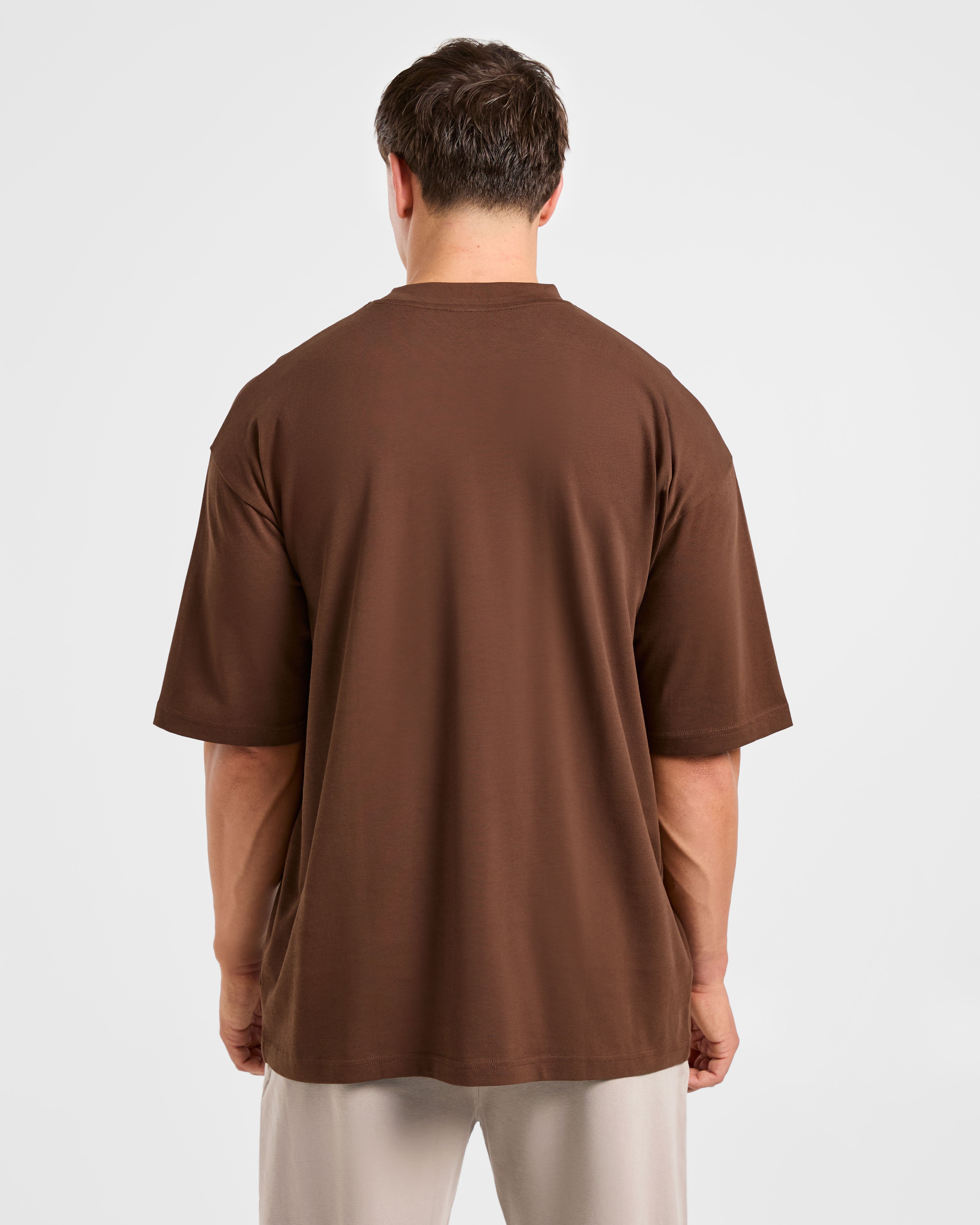 Craft Oversized T Shirt - Marron