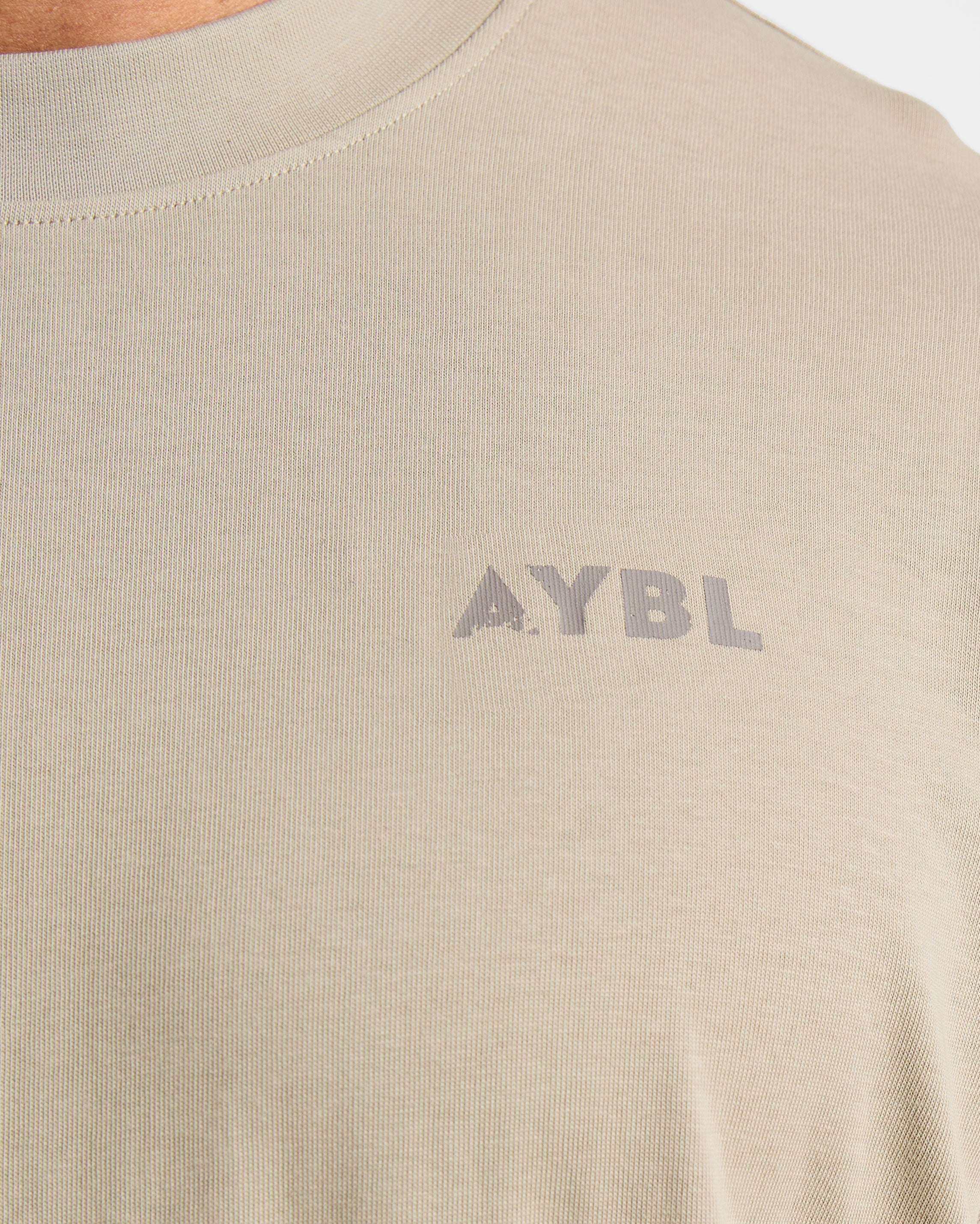 Future Fitness Oversized T Shirt - Dusty Sand