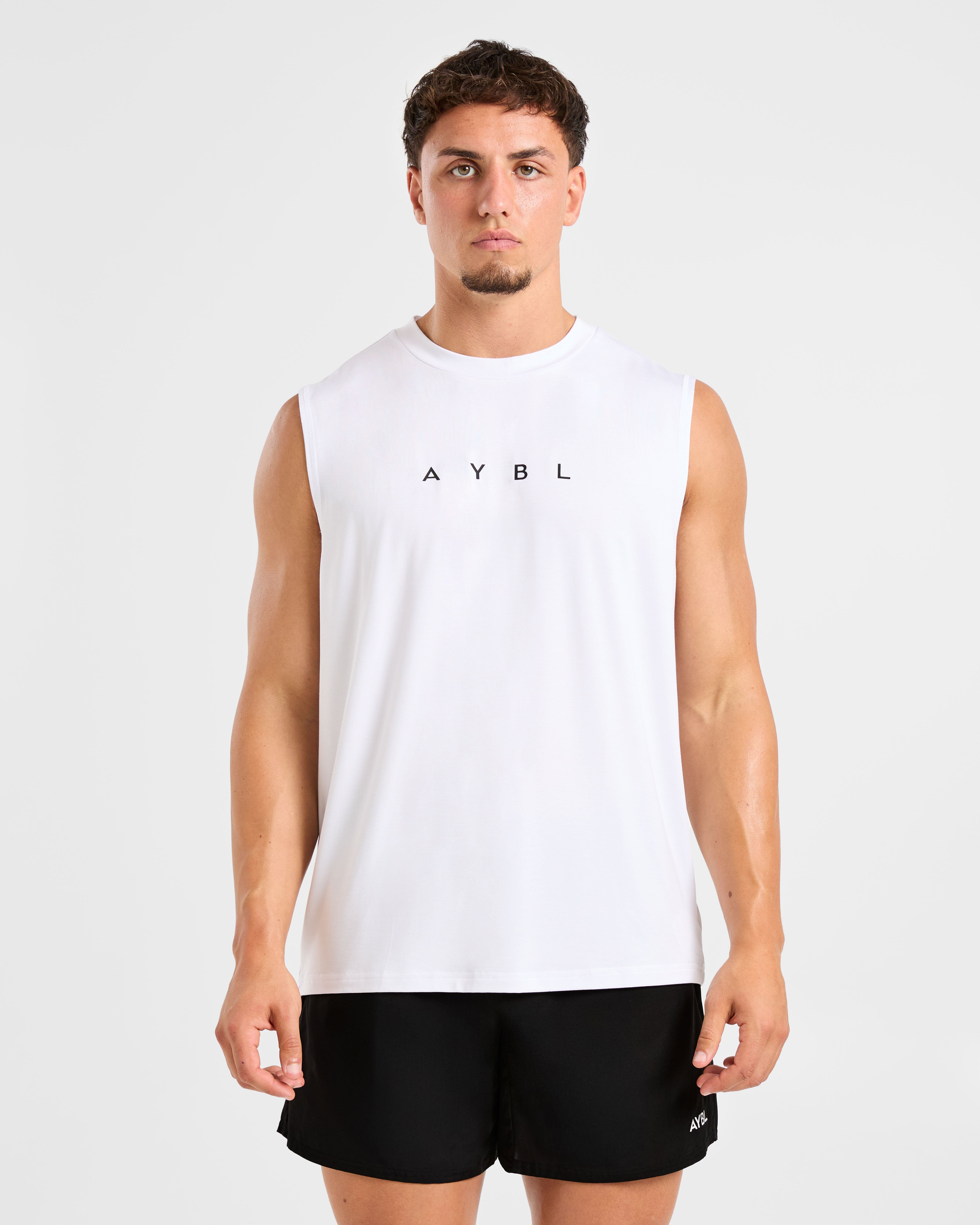 Reinforce Training Tank - Blanc