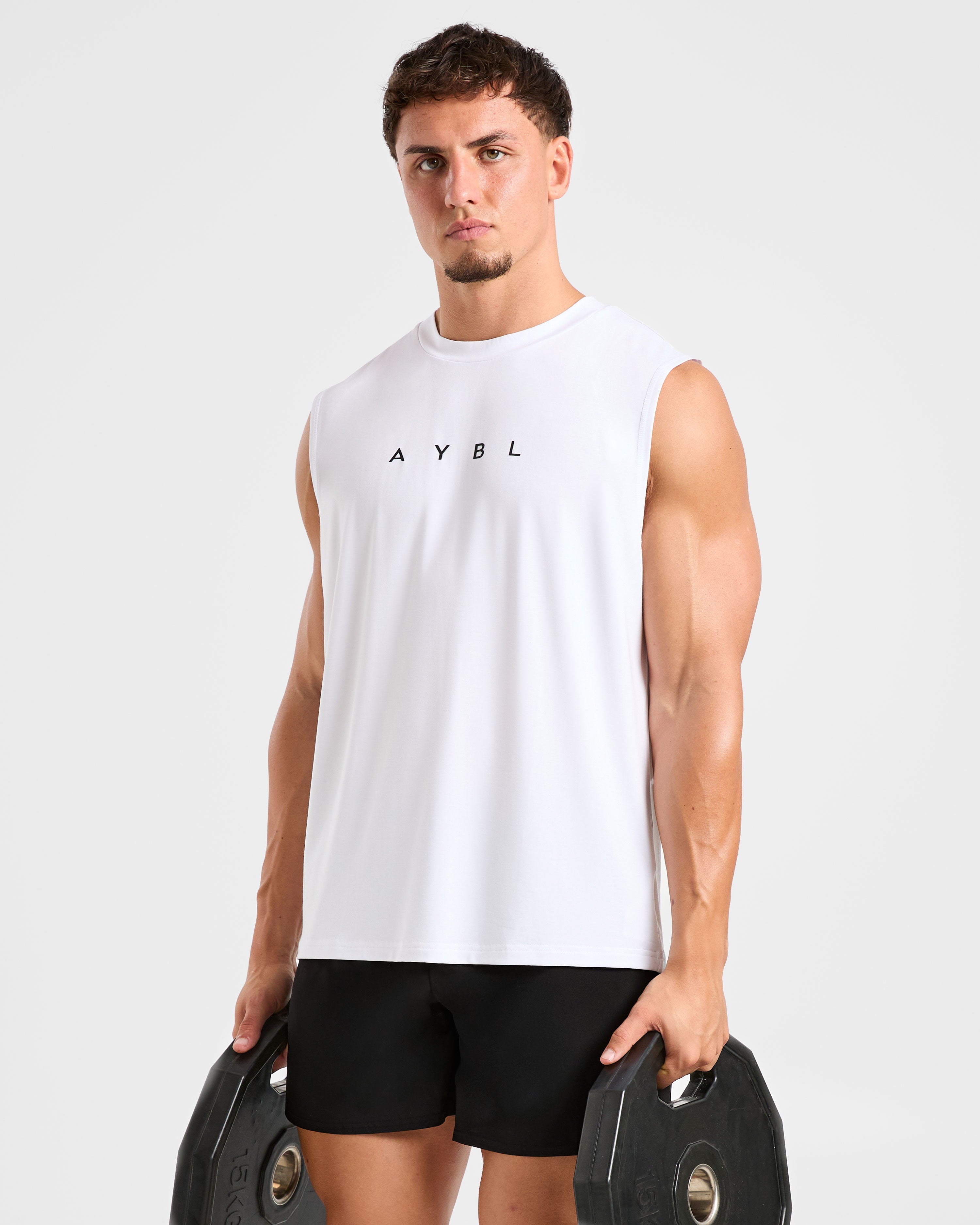 Reinforce Training Tank - Blanc