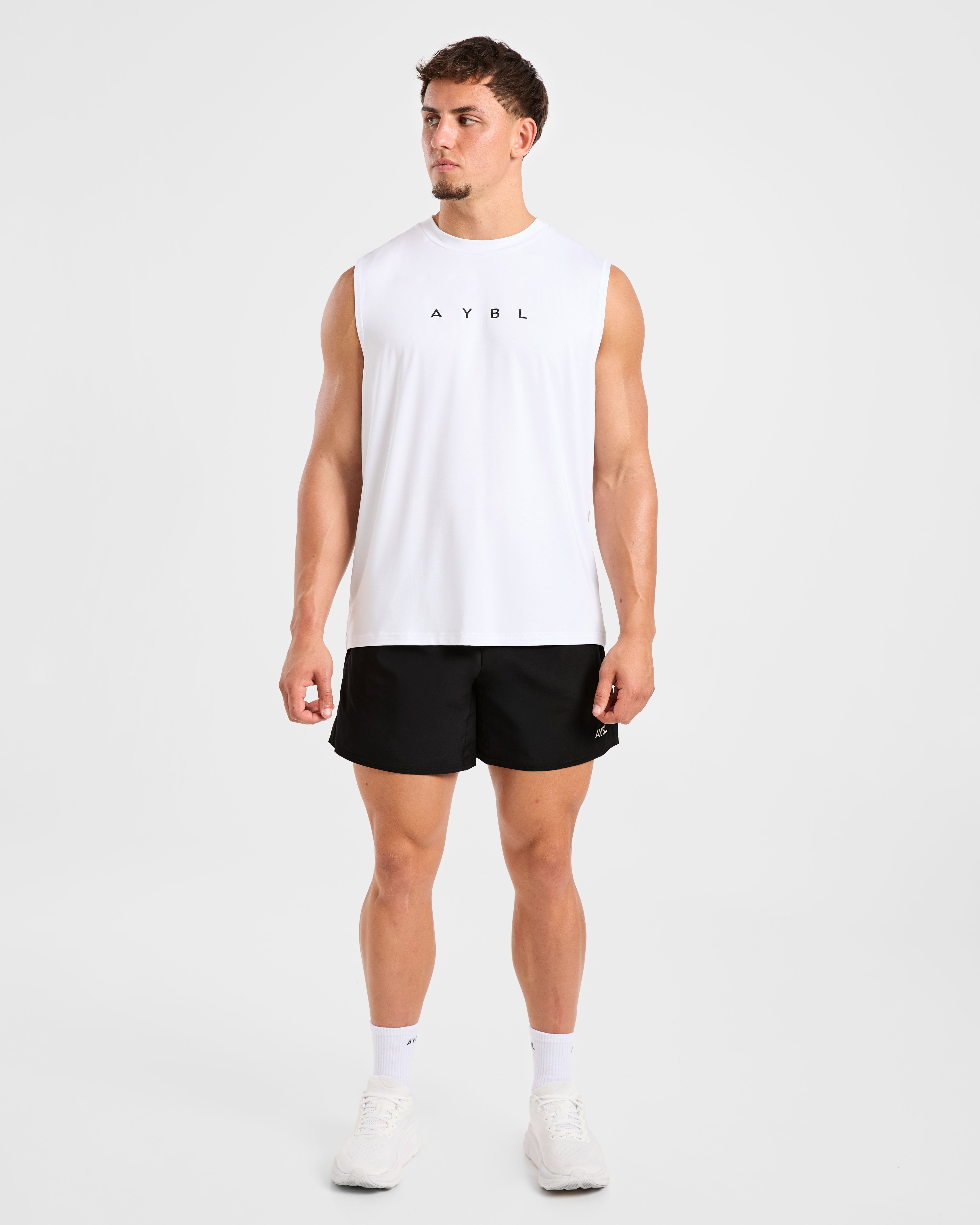 Reinforce Training Tank - Blanc