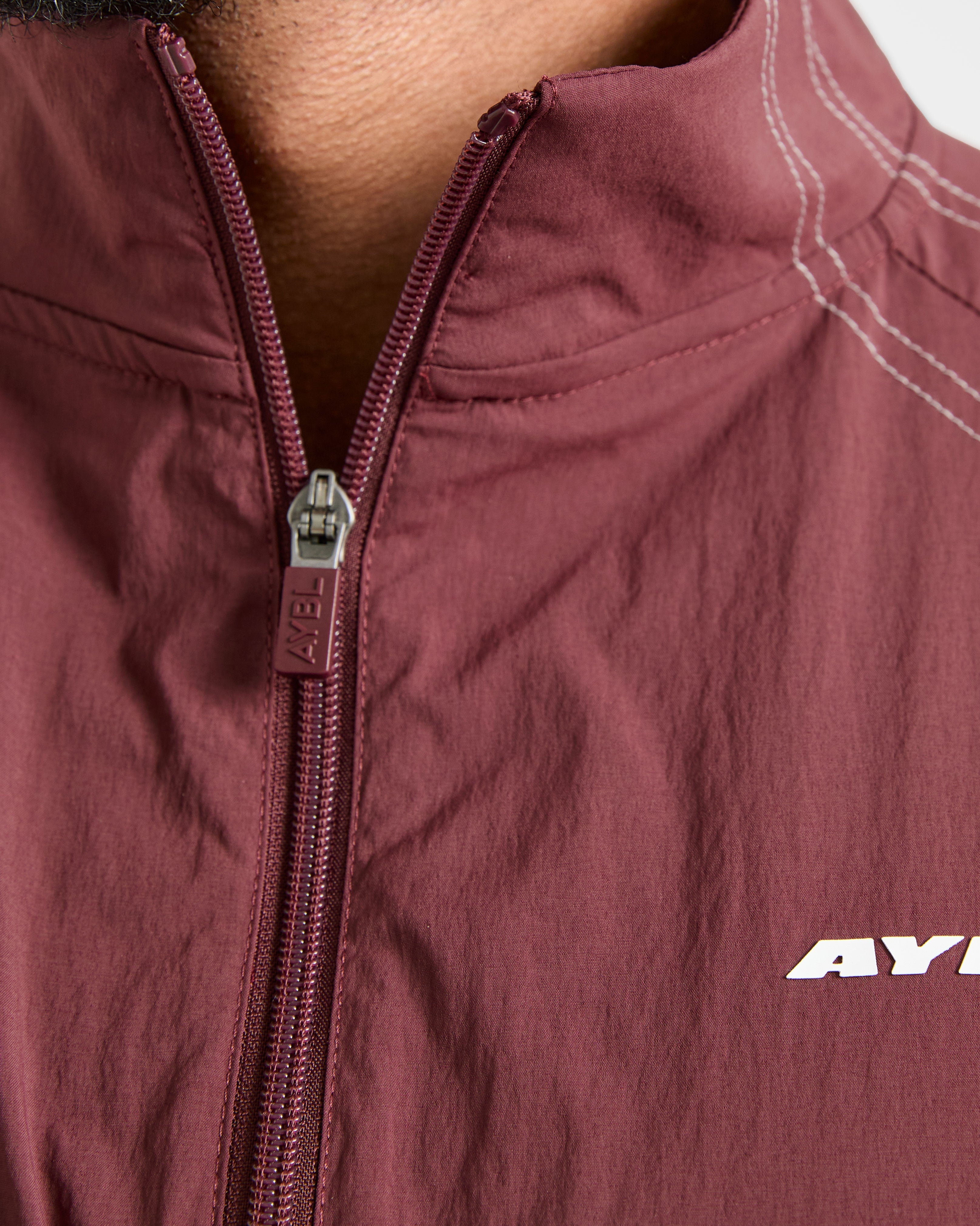 Restore Track Jacket - Paver Rouge