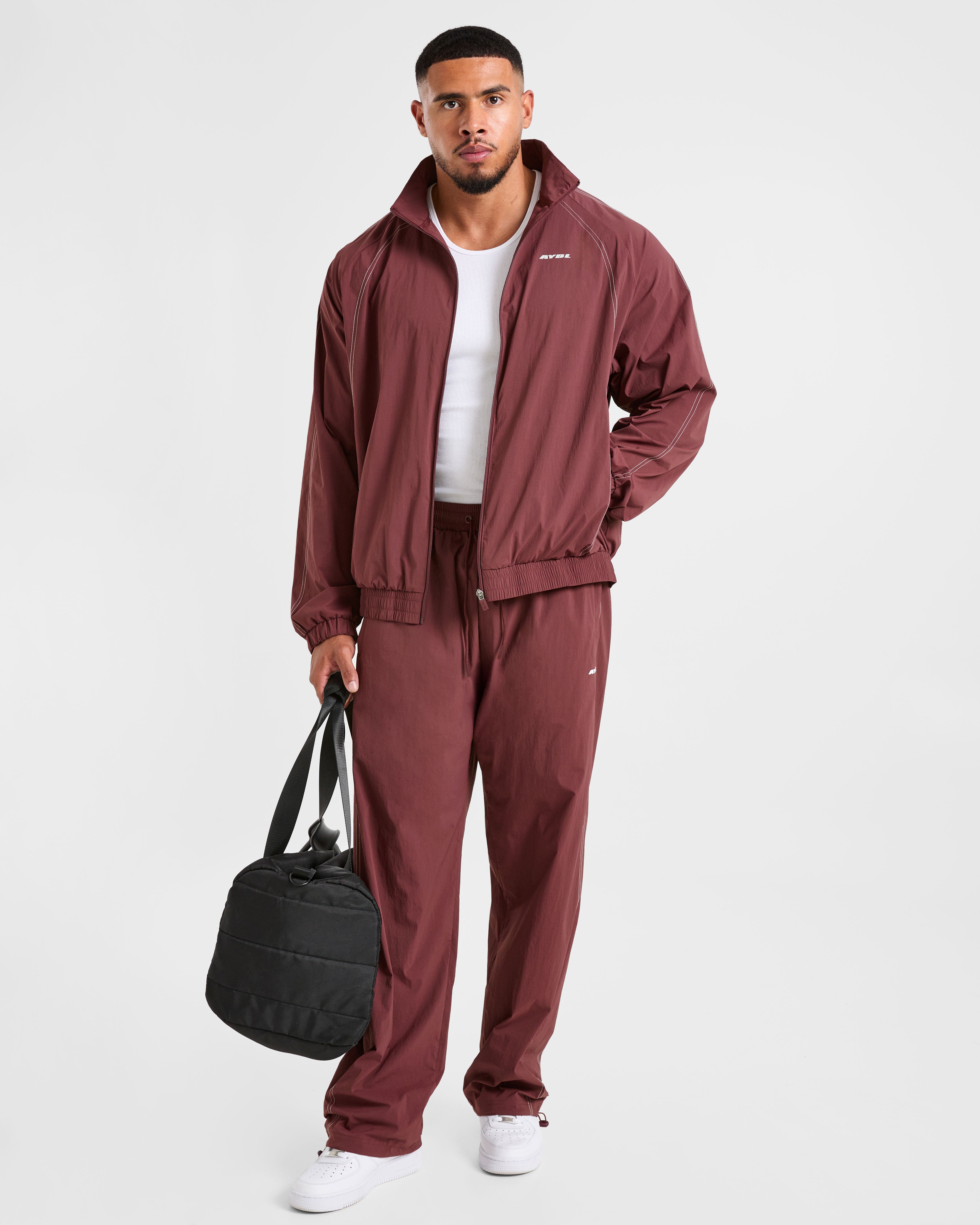 Restore Track Jacket - Paver Rouge