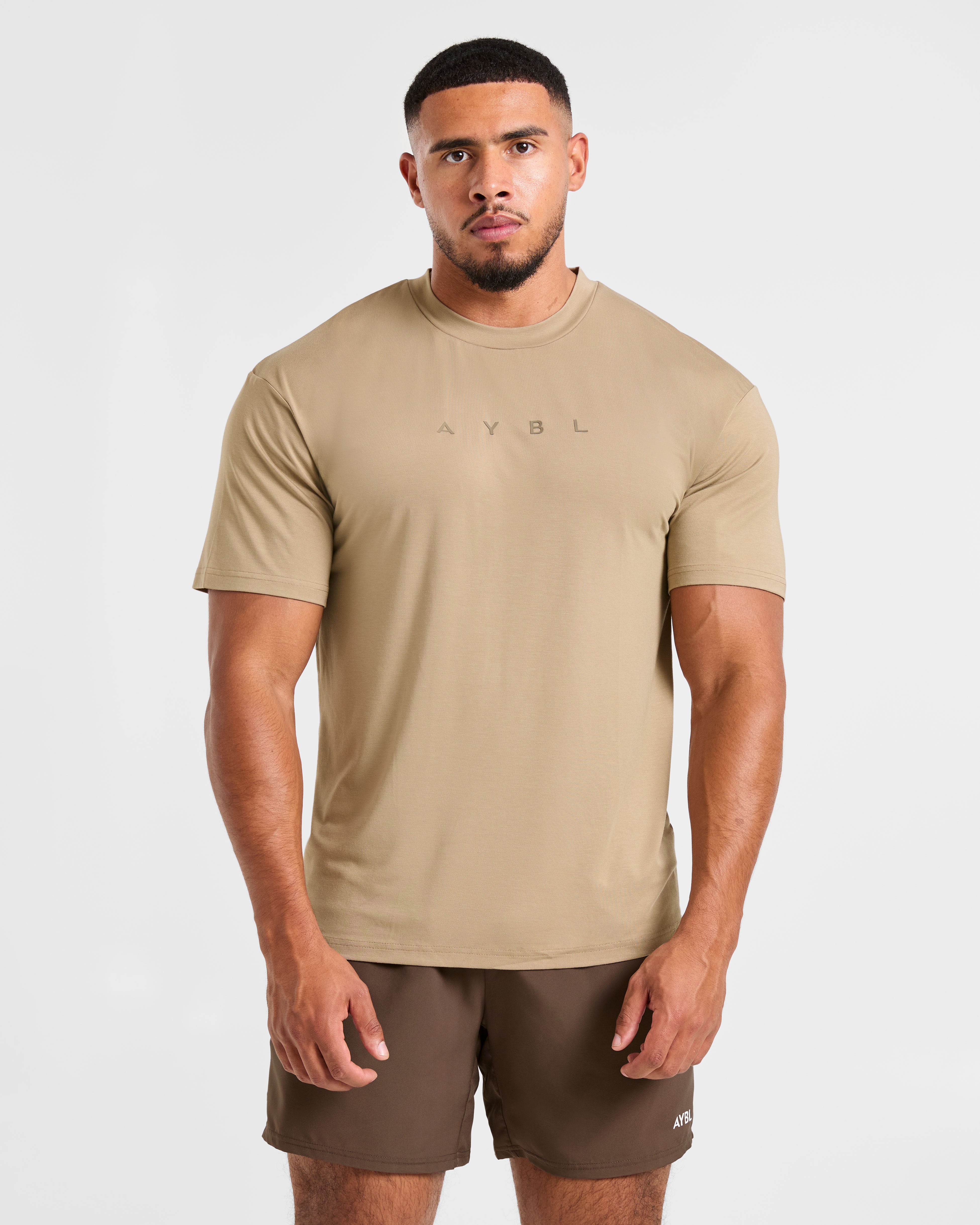 Reinforce Training T Shirt - Tawny Brown