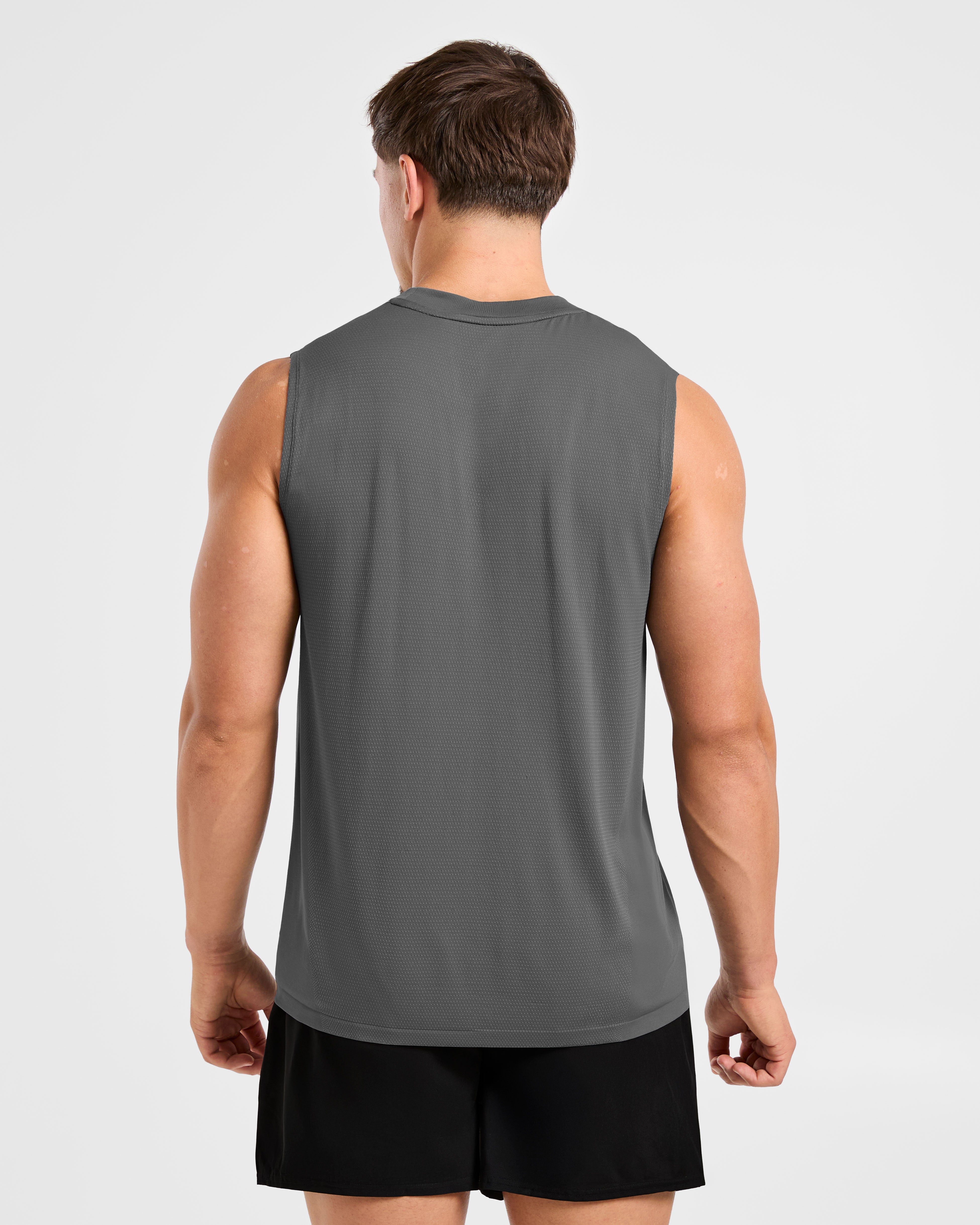 Attain Seamless Vest - Storm Gris