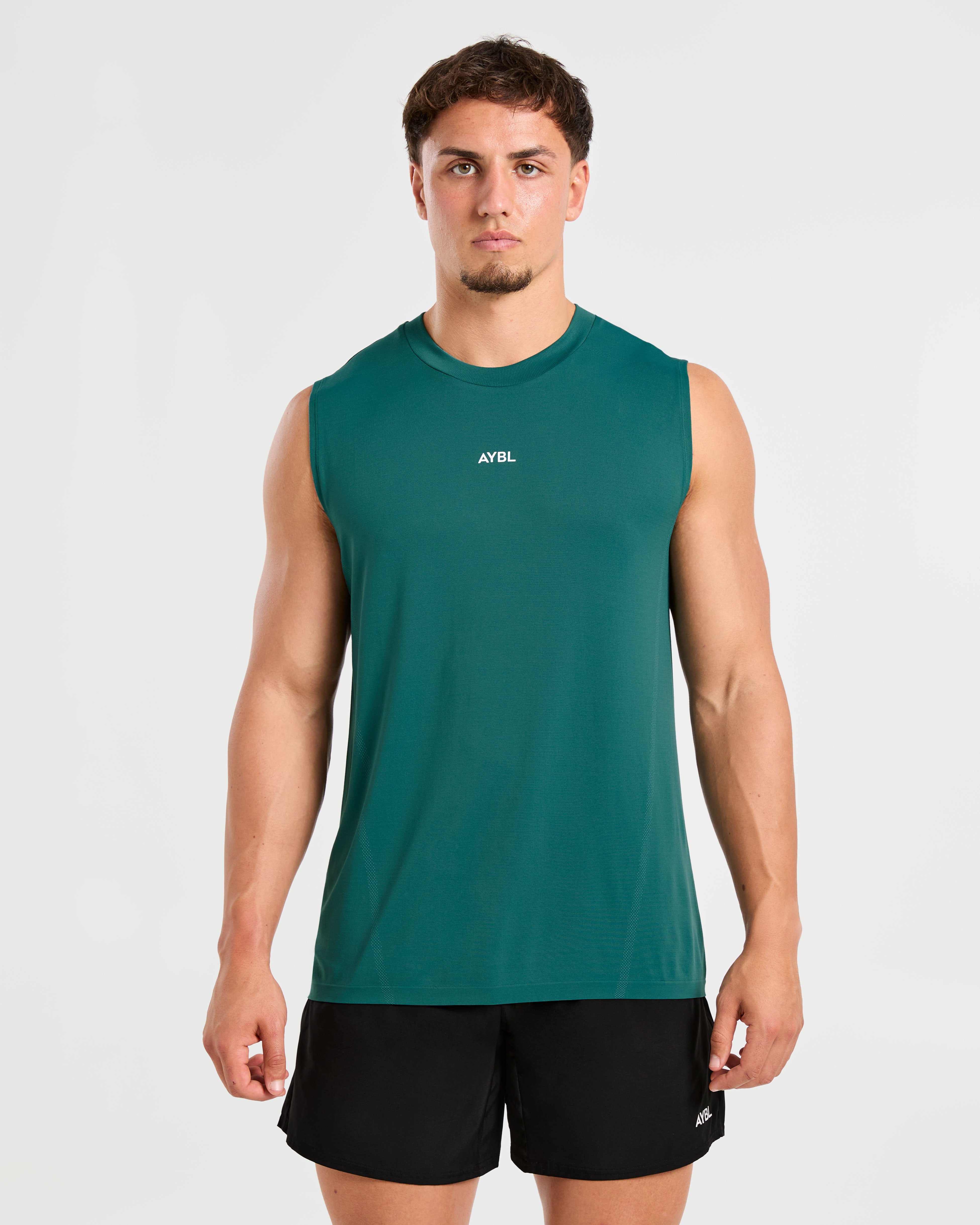Attain Seamless Vest - Pine Forest