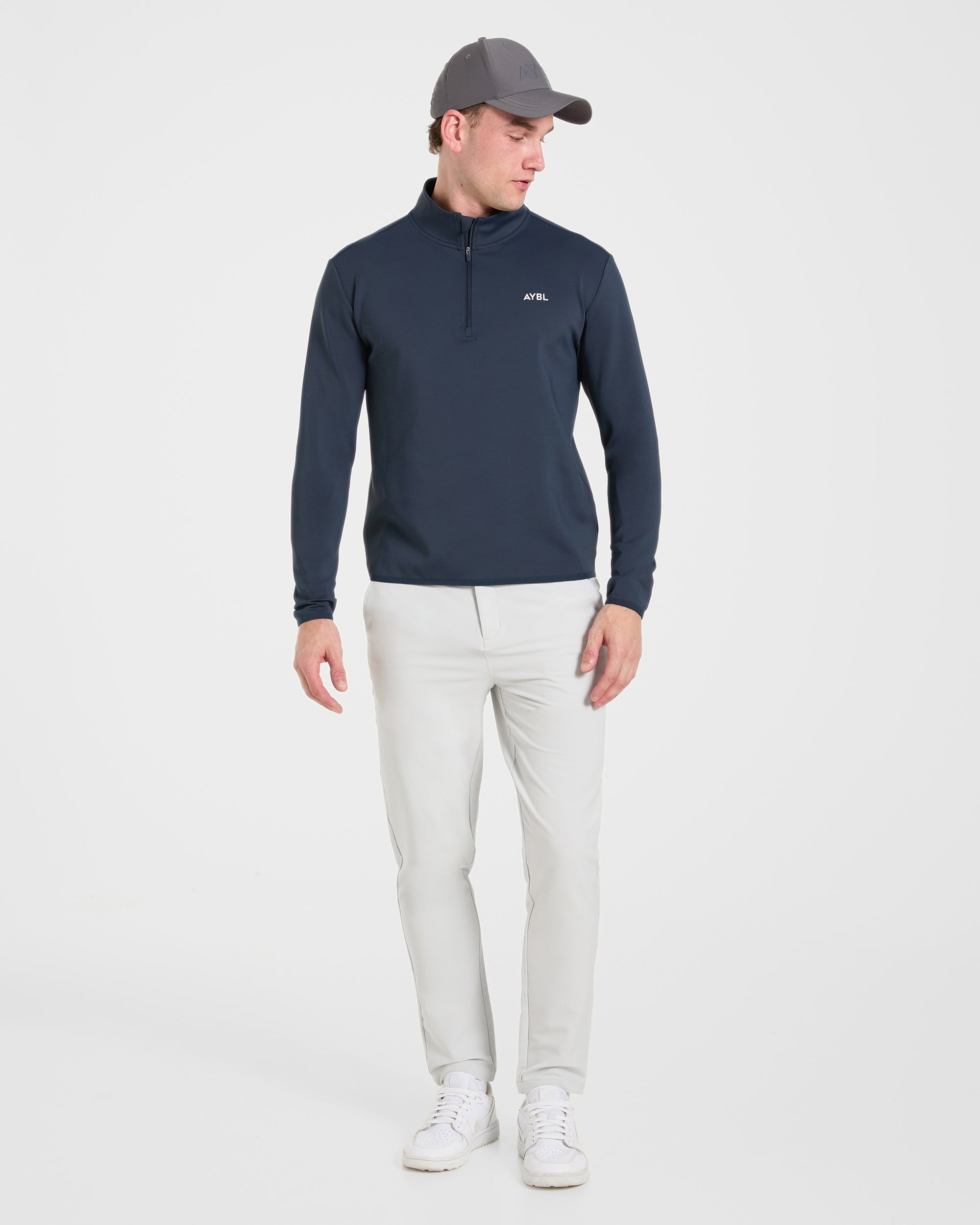 Precision 1/4 Zip Pullover - Navy Blue