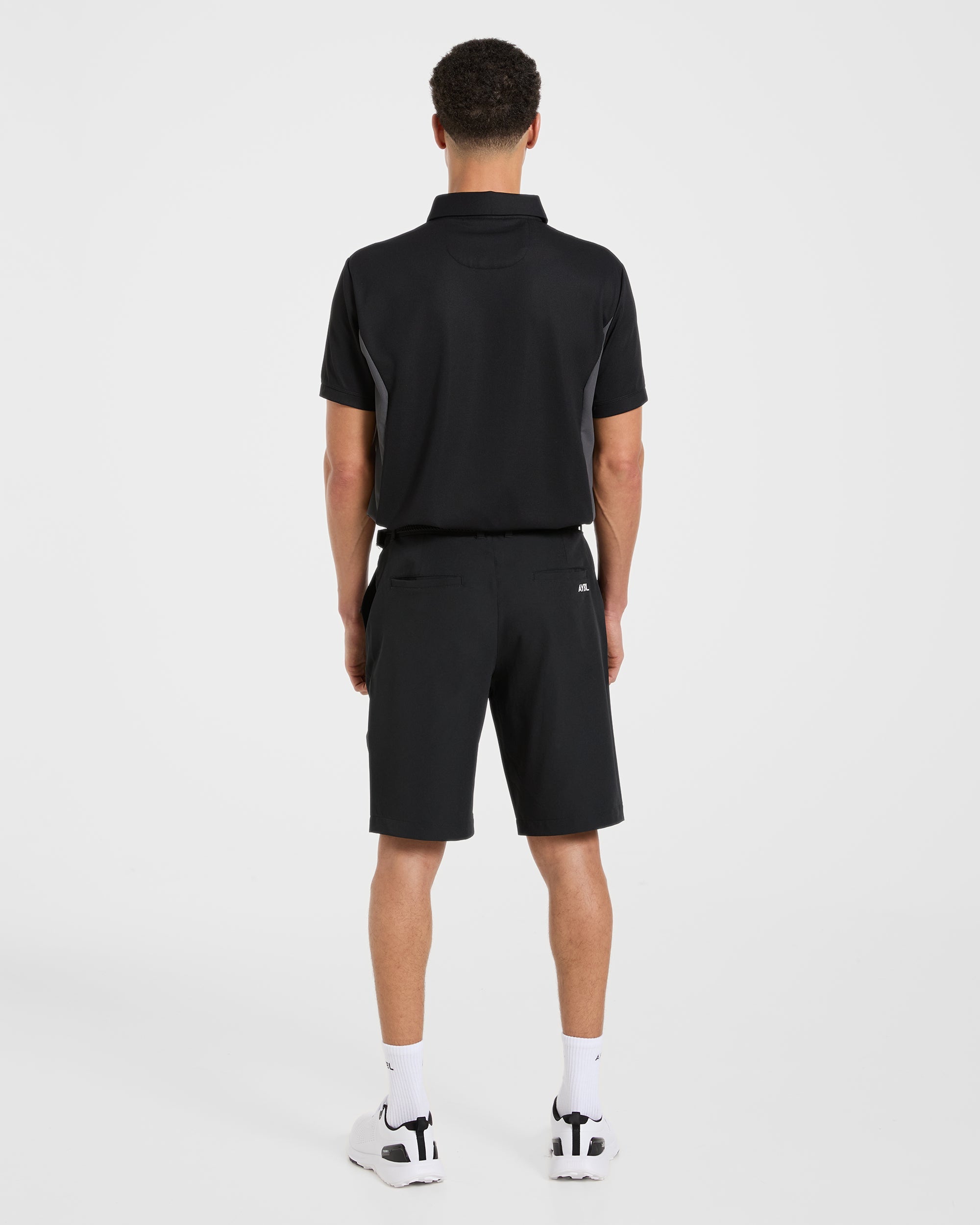 Edge Polo - Black/Charcoal