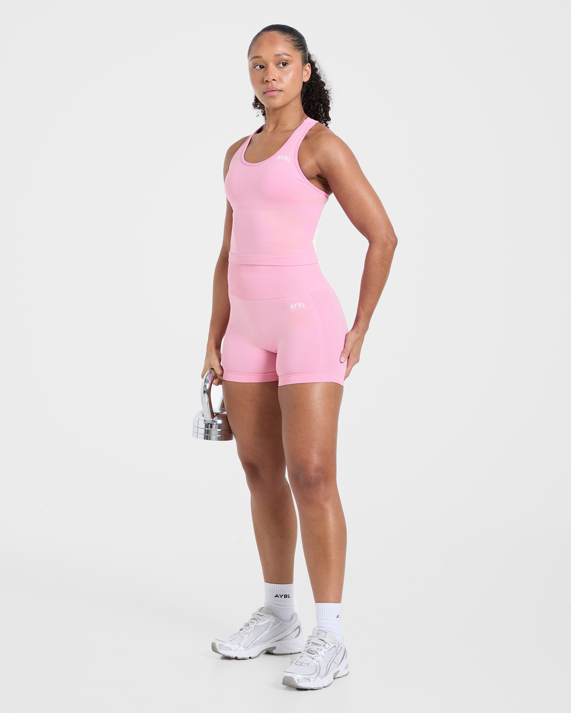 Empower Seamless Tank Top - Baby Rose
