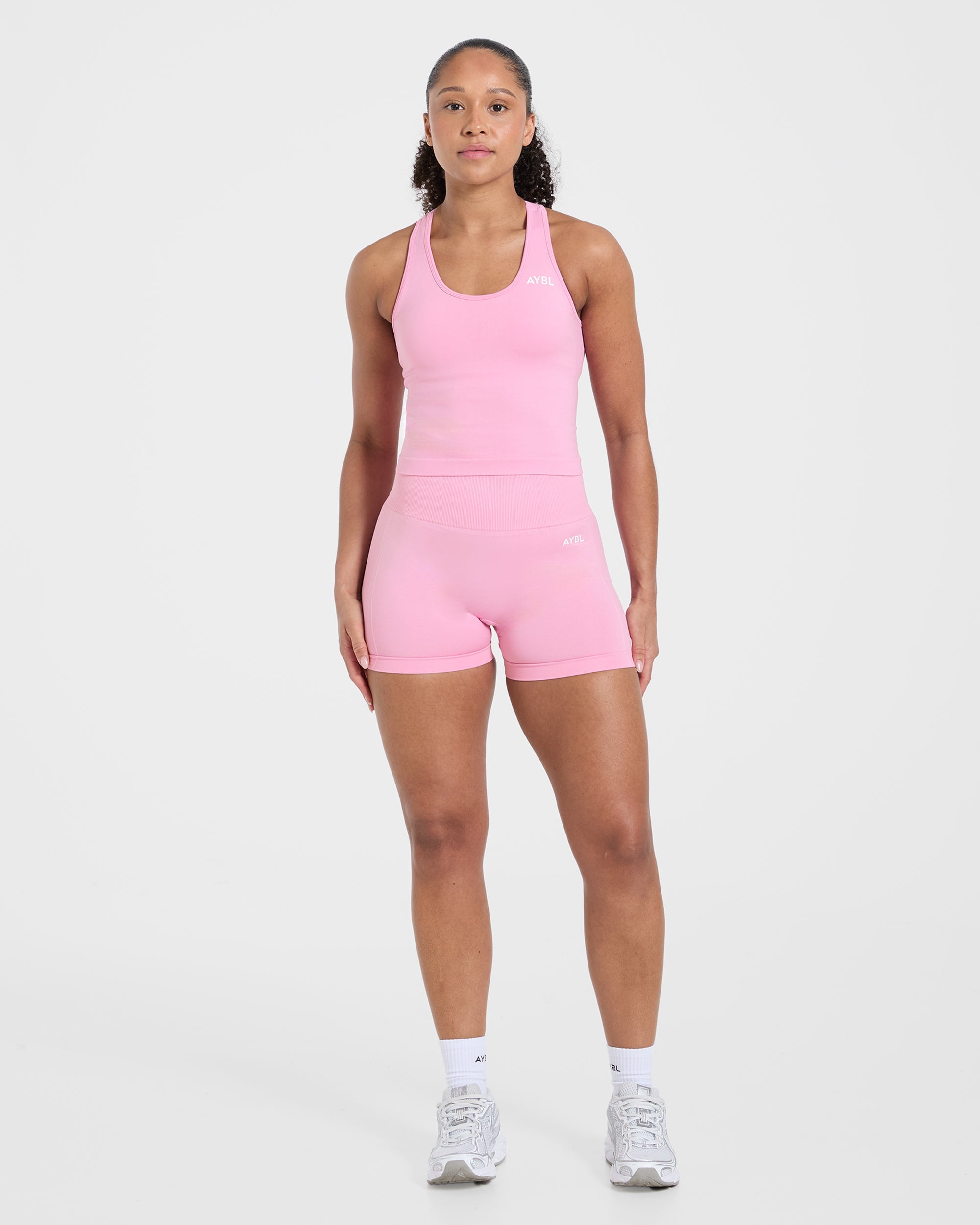 Empower Seamless Tank Top - Baby Rose