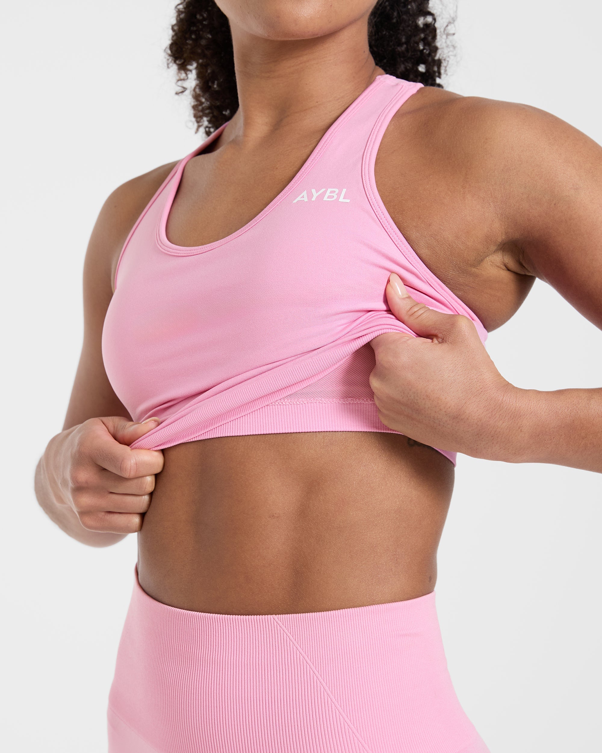 Empower Seamless Tank Top - Baby Rose