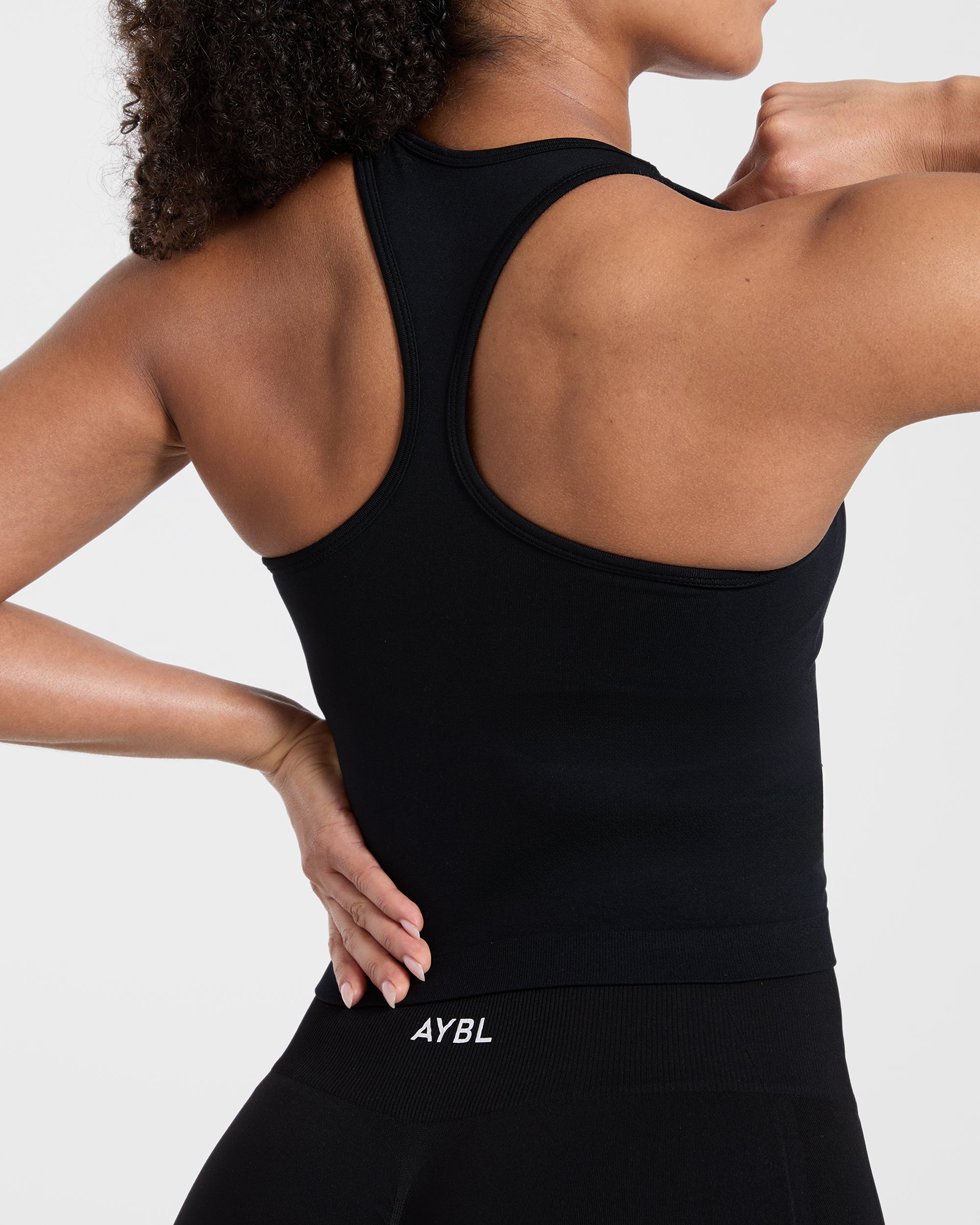 Empower Seamless Tank Top - Noir