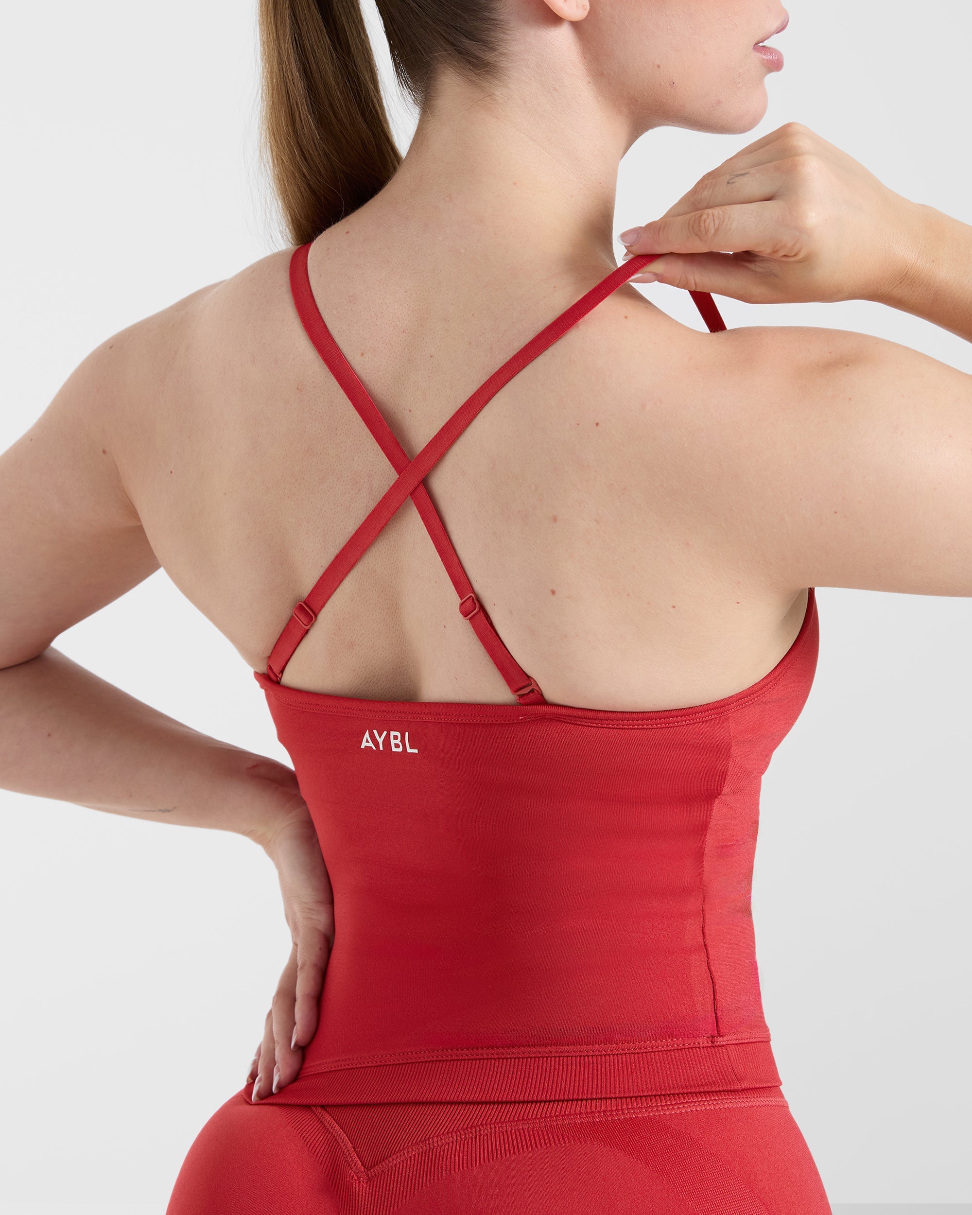 Adapt Seamless Tank Top - Salsa Rouge