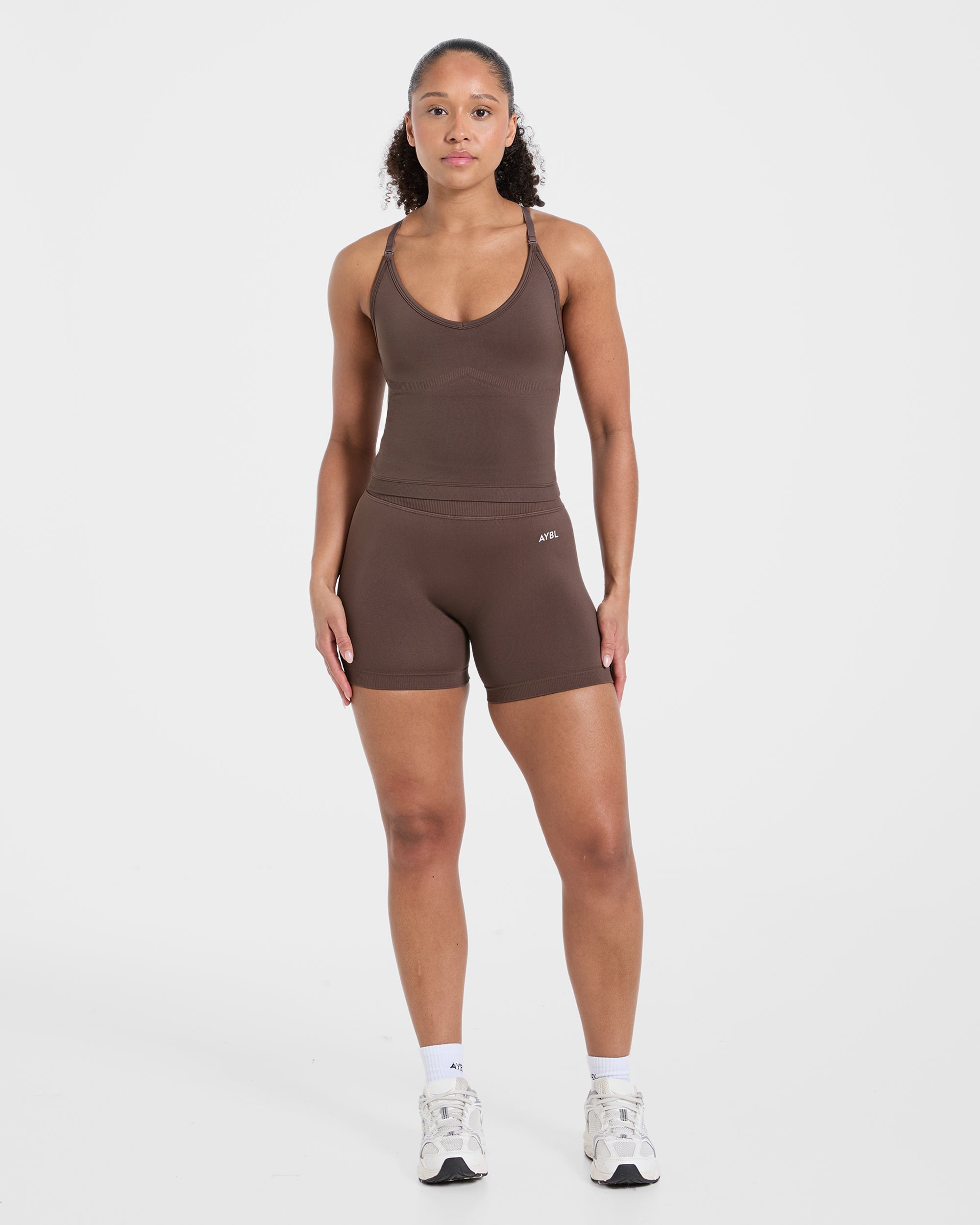 Adapt Seamless Tank Top - Marron