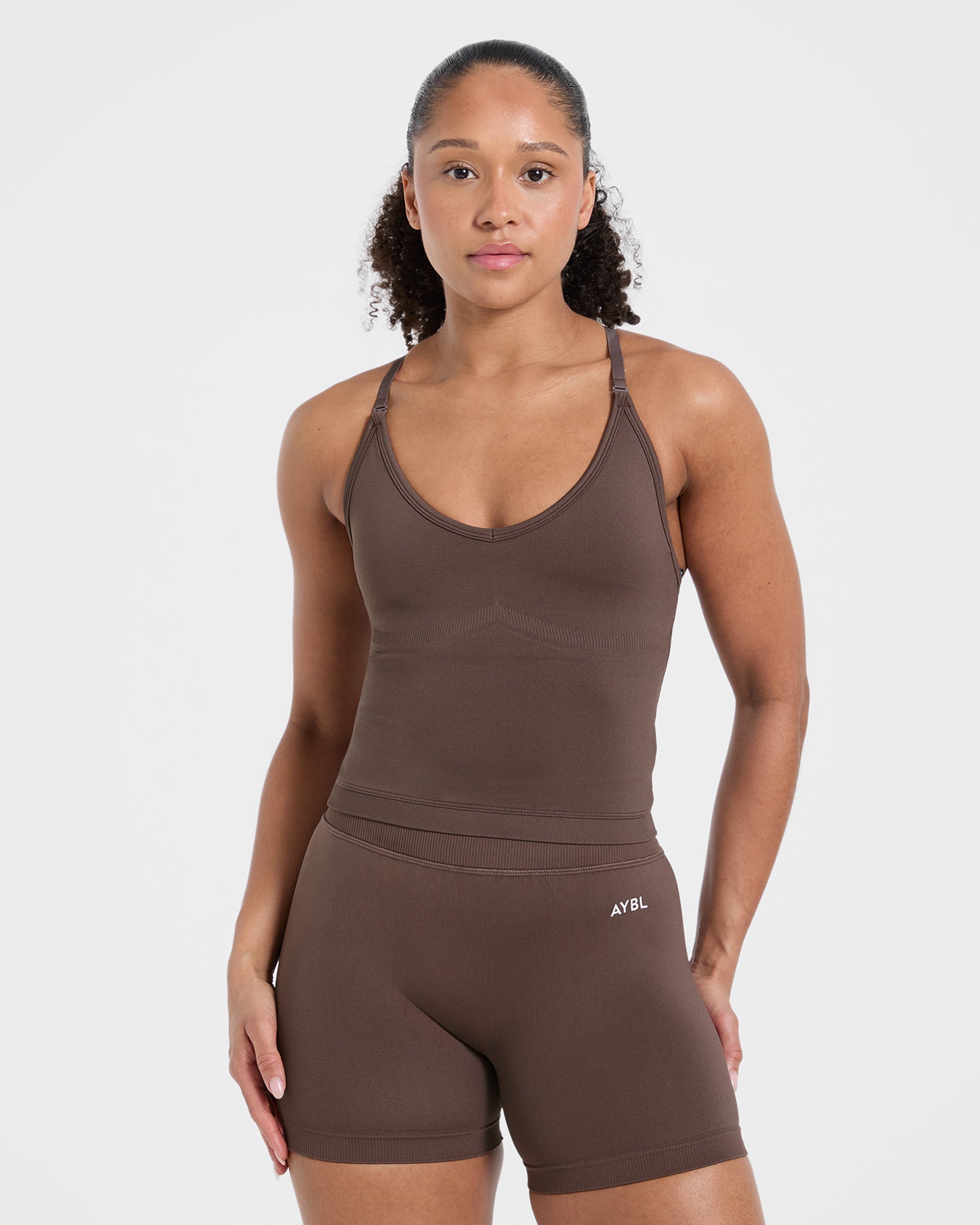 Adapt Seamless Tank Top - Marron