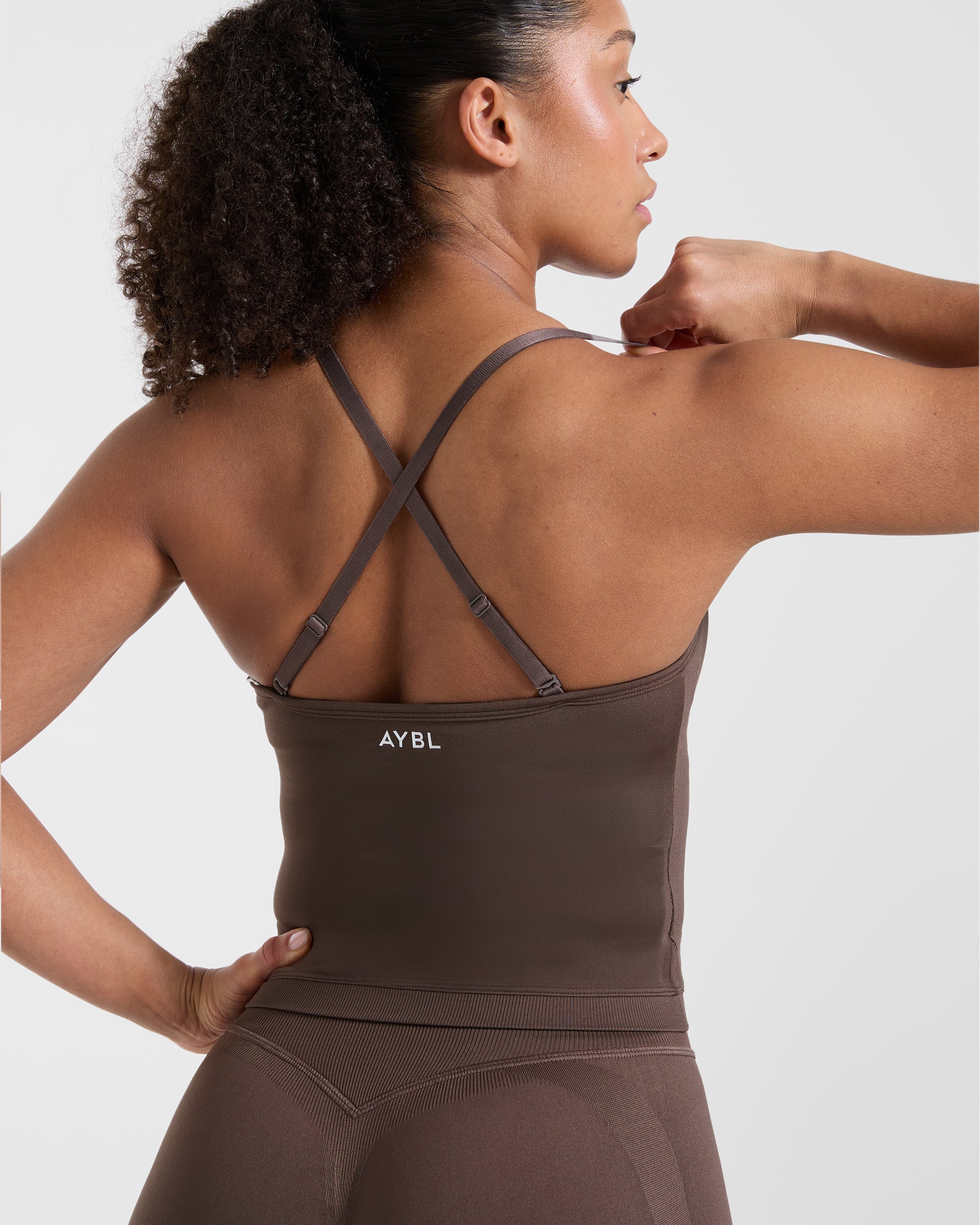 Adapt Seamless Tank Top - Marron