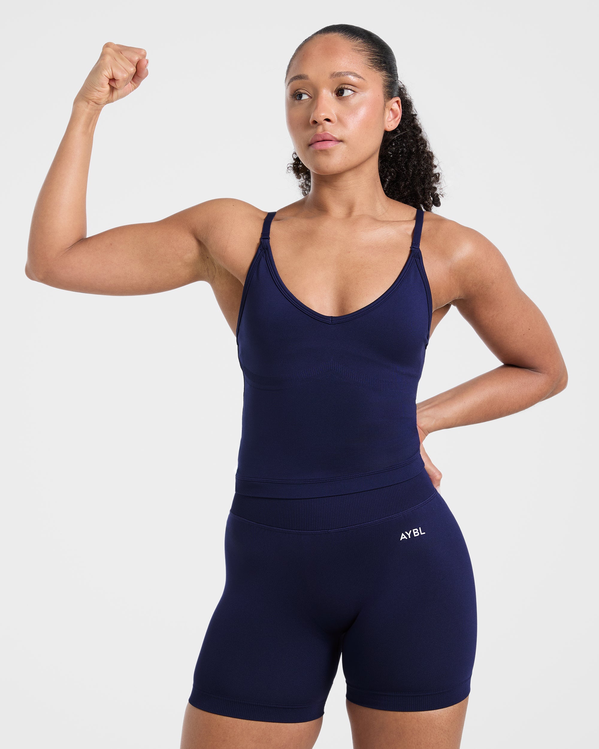 Adapt Seamless Tank Top - Deep Navy