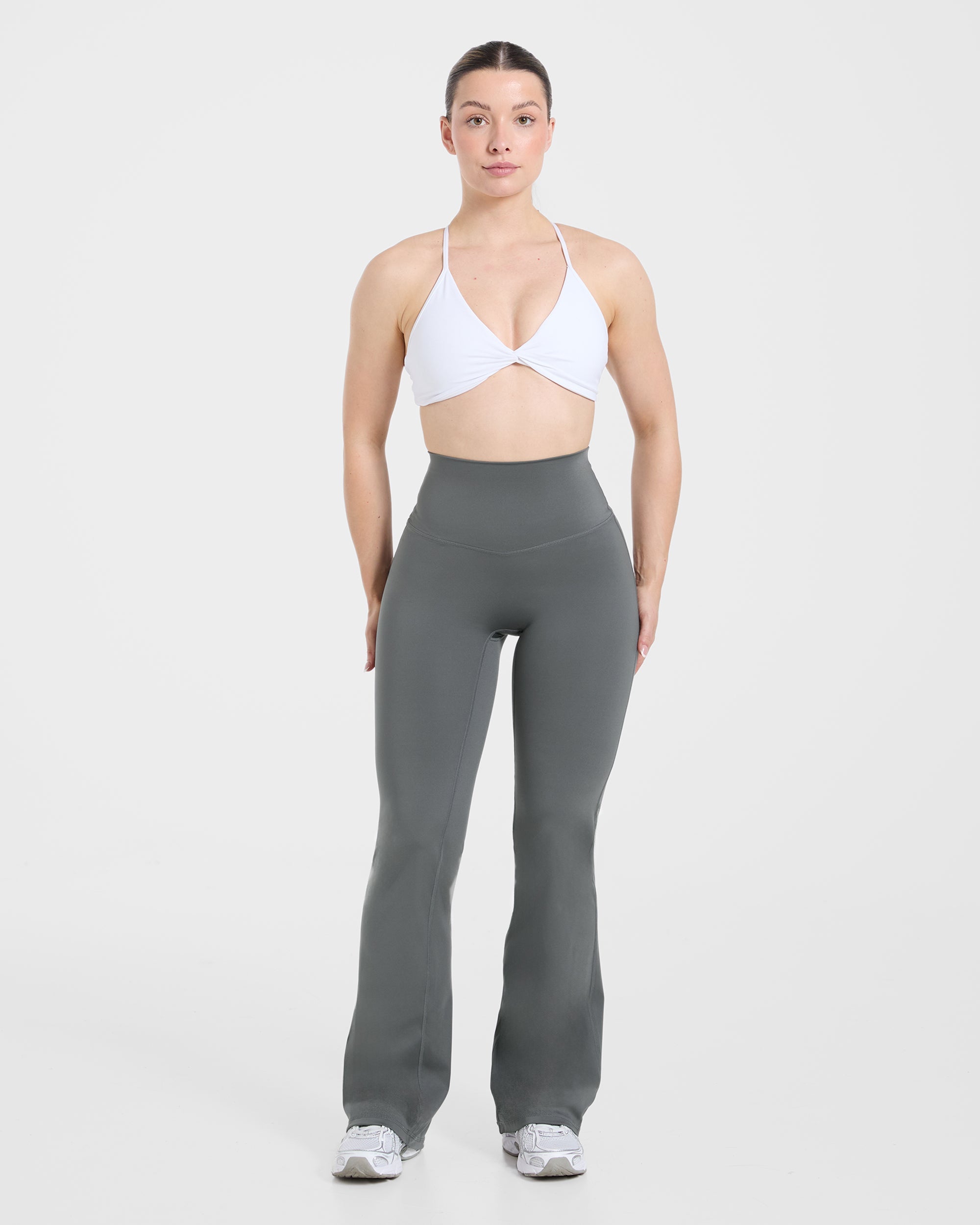 Sculpt Flared Leggings - Charcoal