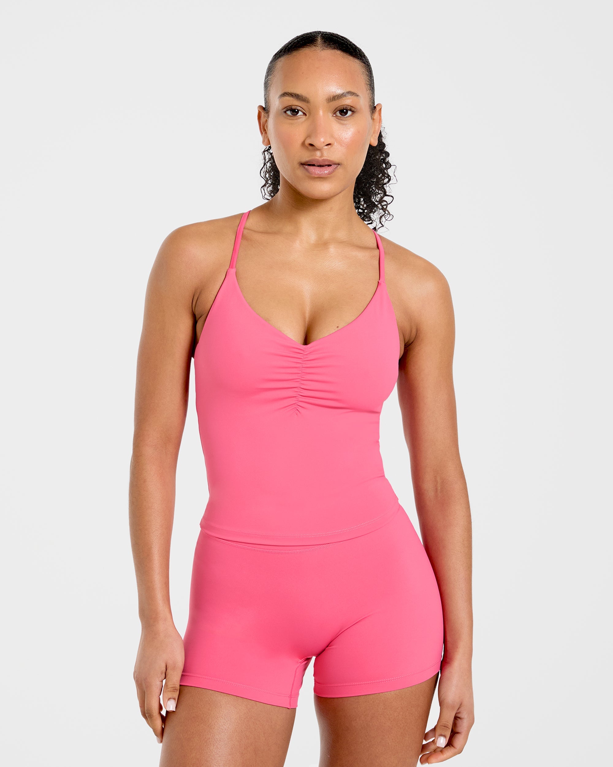Physique Tank Top - Roseberry Rose