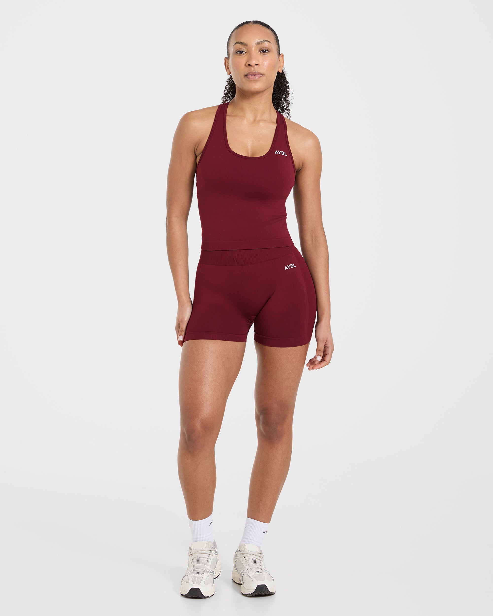 Empower Seamless Tank Top - Rouge Wine