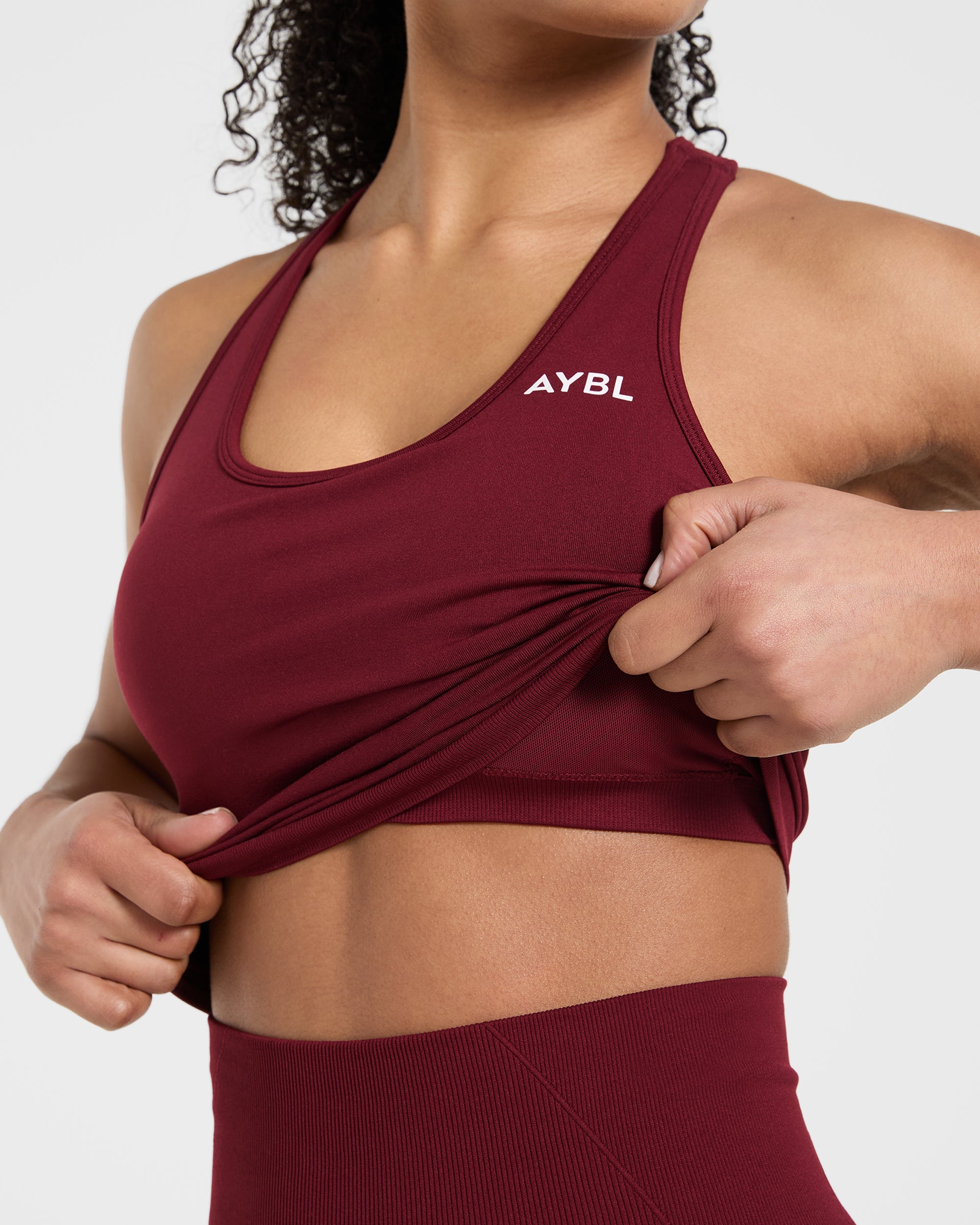Empower Seamless Tank Top - Rouge Wine