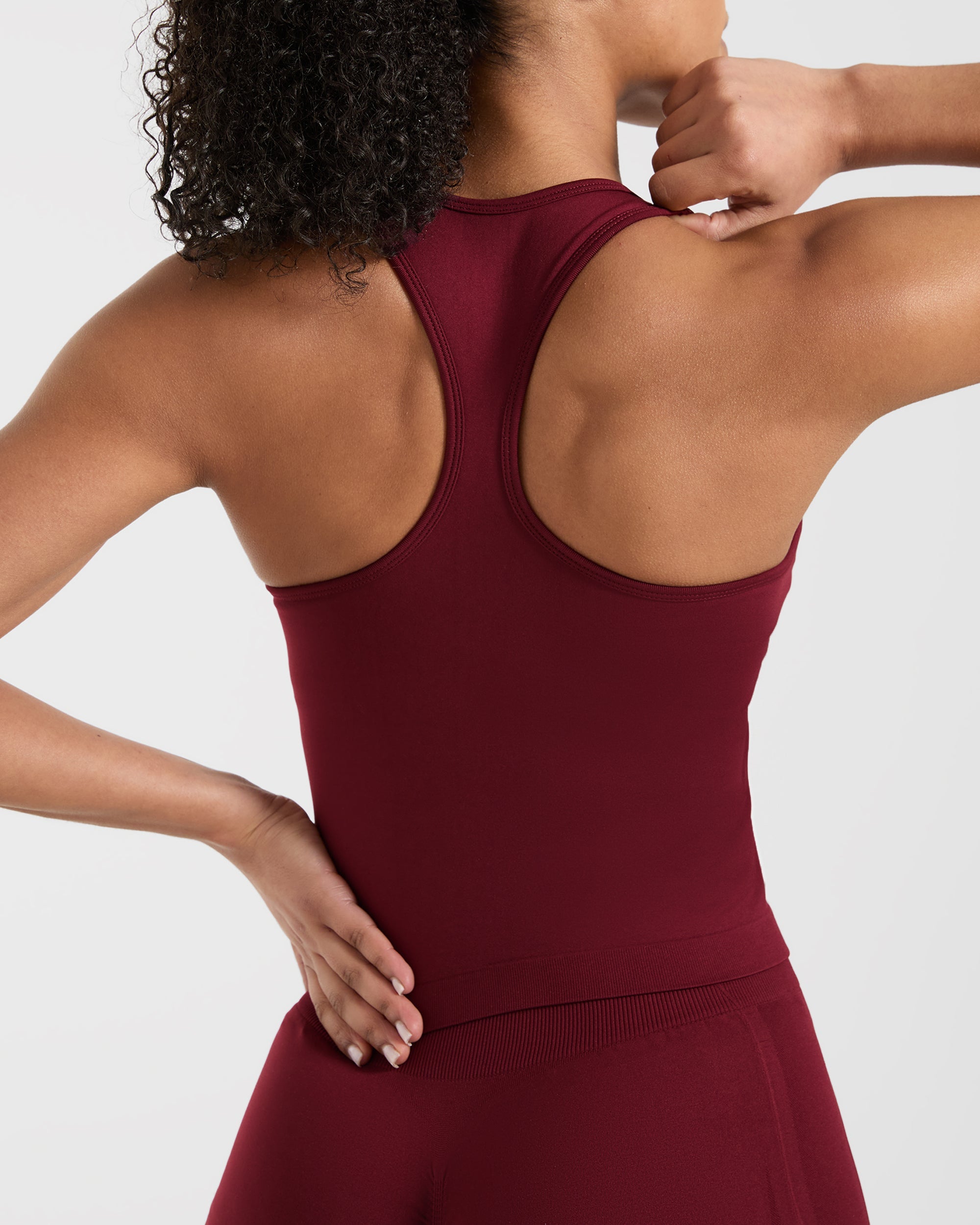 Empower Seamless Tank Top - Rouge Wine