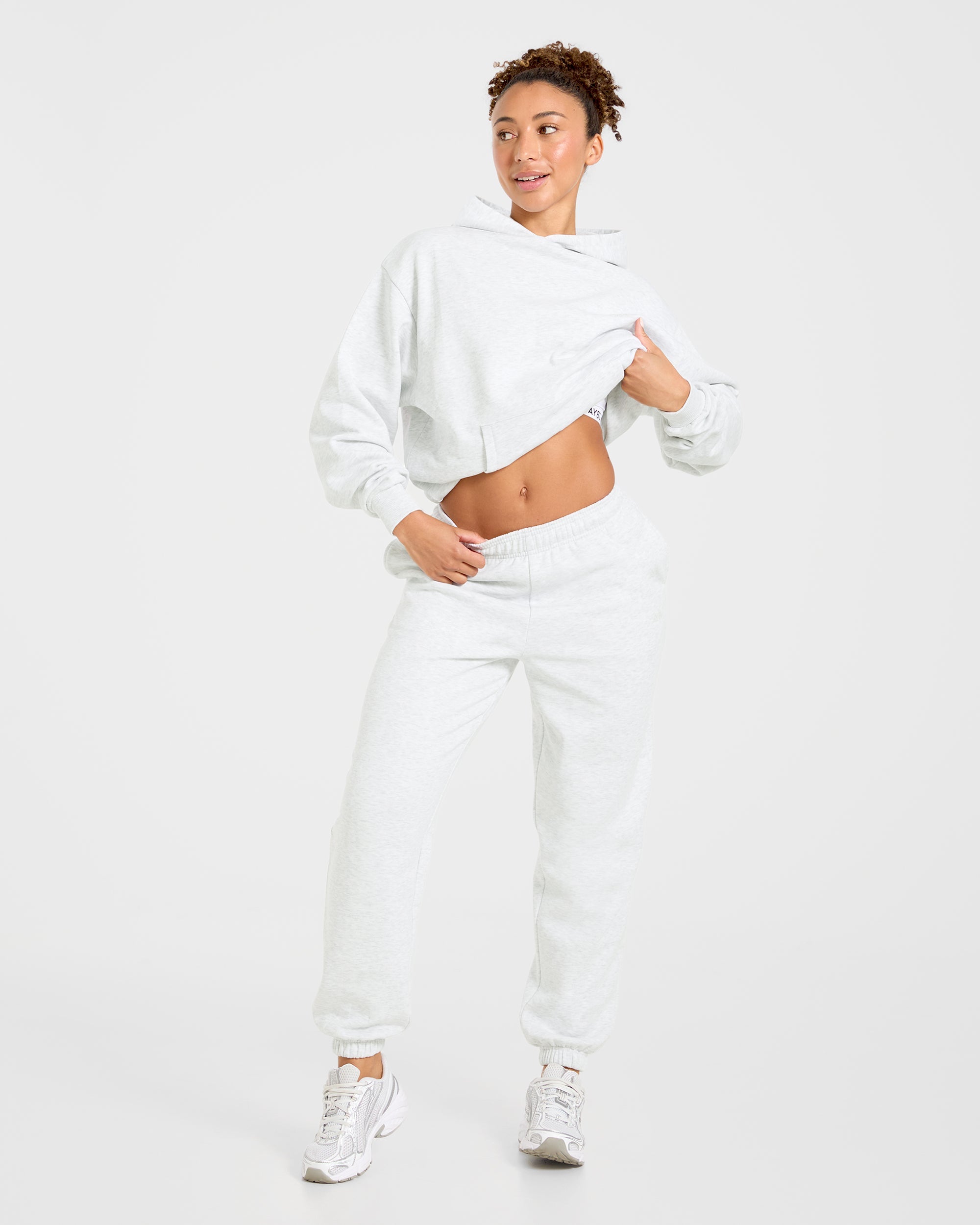 Lifestyle Oversized Joggers - Heather Gris