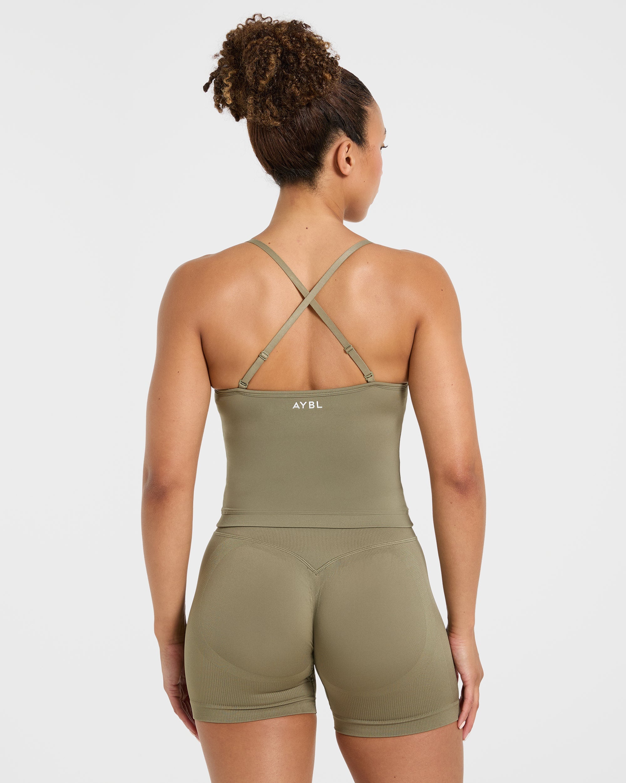 Adapt Seamless Tank Top - Muted Olive