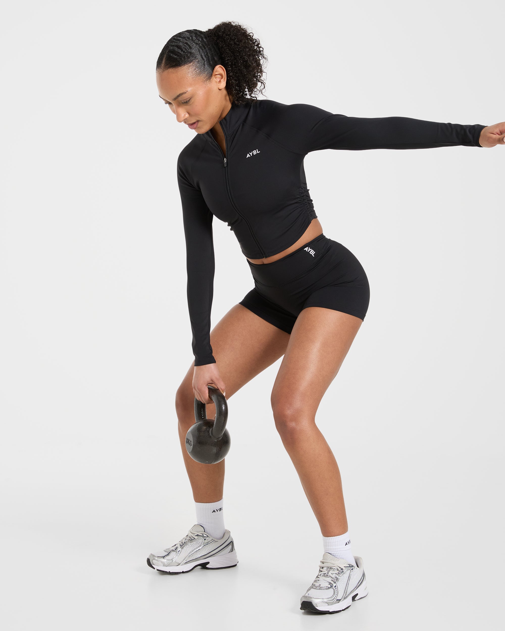 Physique Zip Up Jacket - Noir