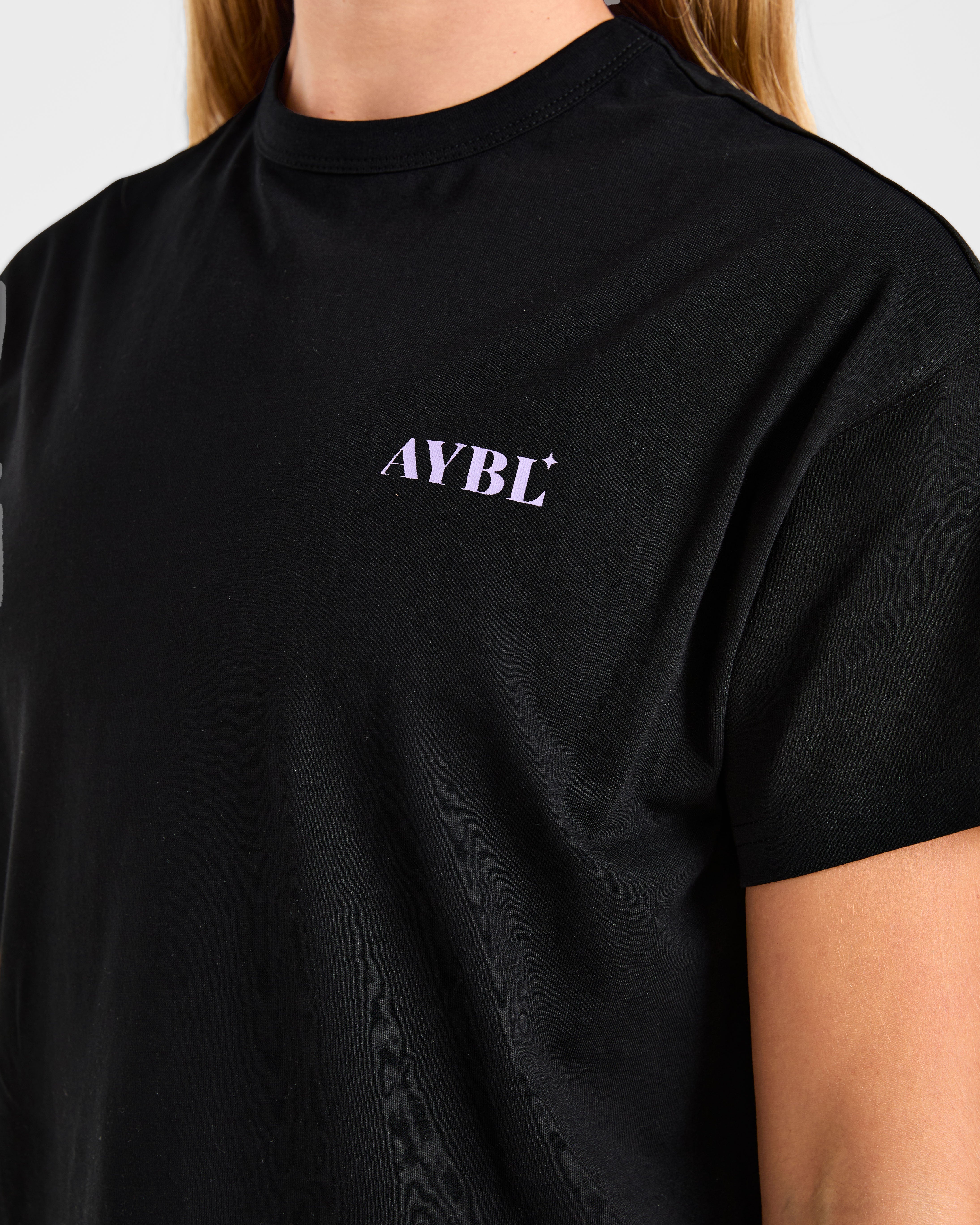 Dedicate To The Journey Oversized T Shirt - Noir