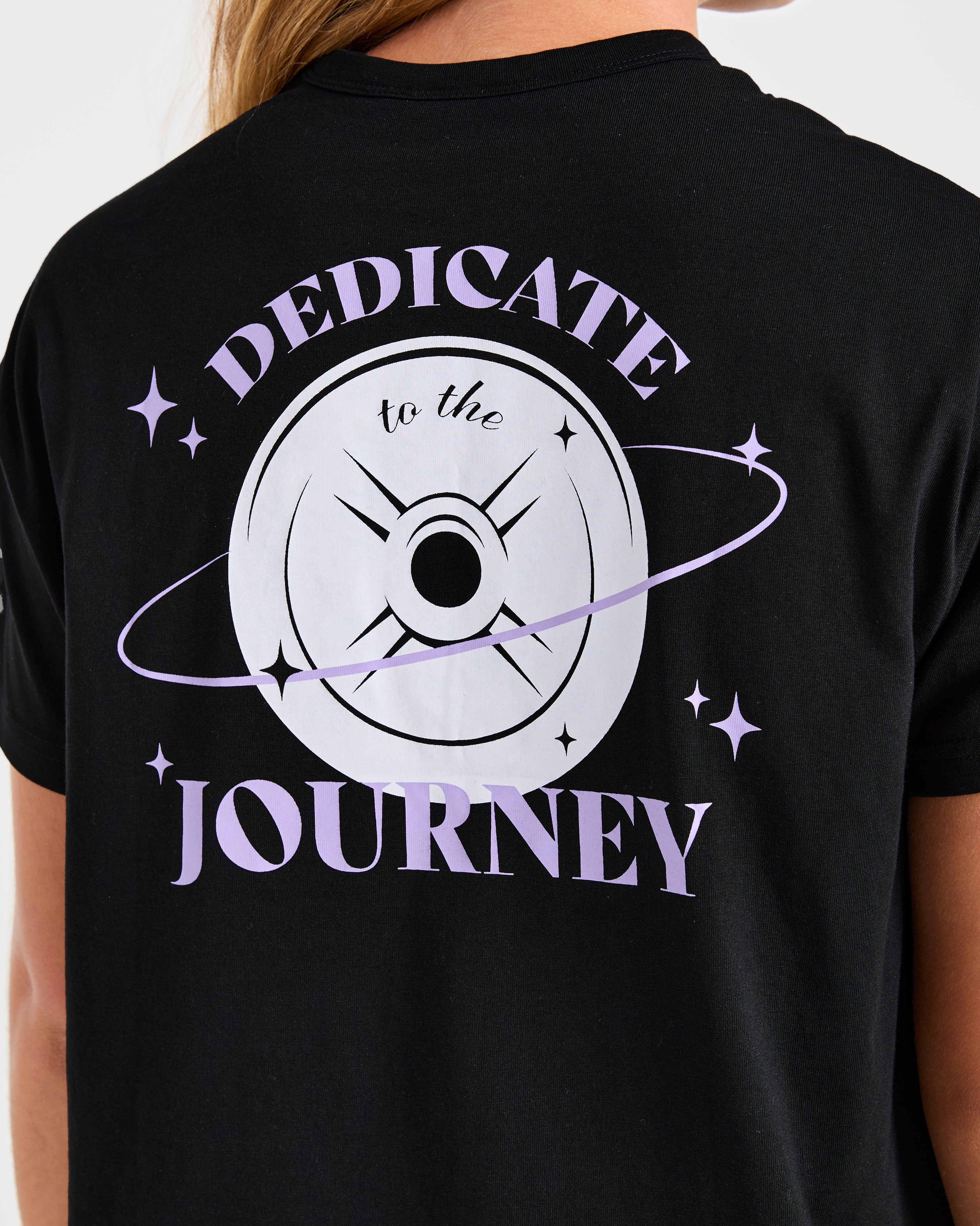 Dedicate To The Journey Oversized T Shirt - Noir